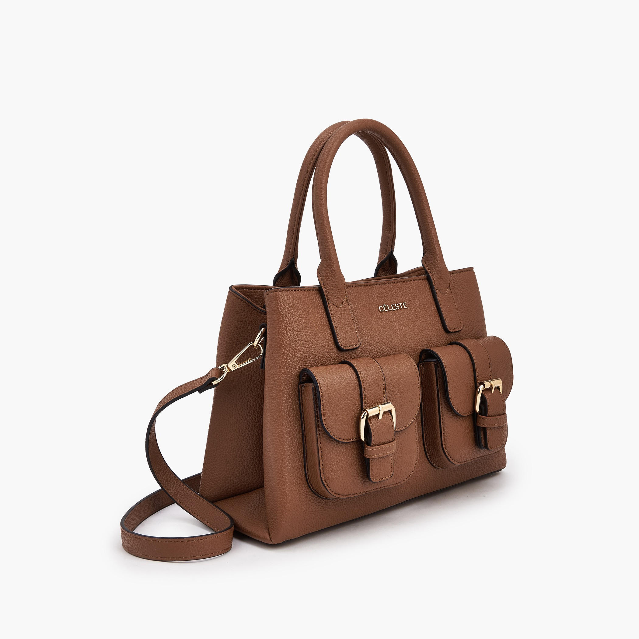 شنطة توتي سادة بمقابض من سيليست-women-bagsandwallets-handbags-image-4