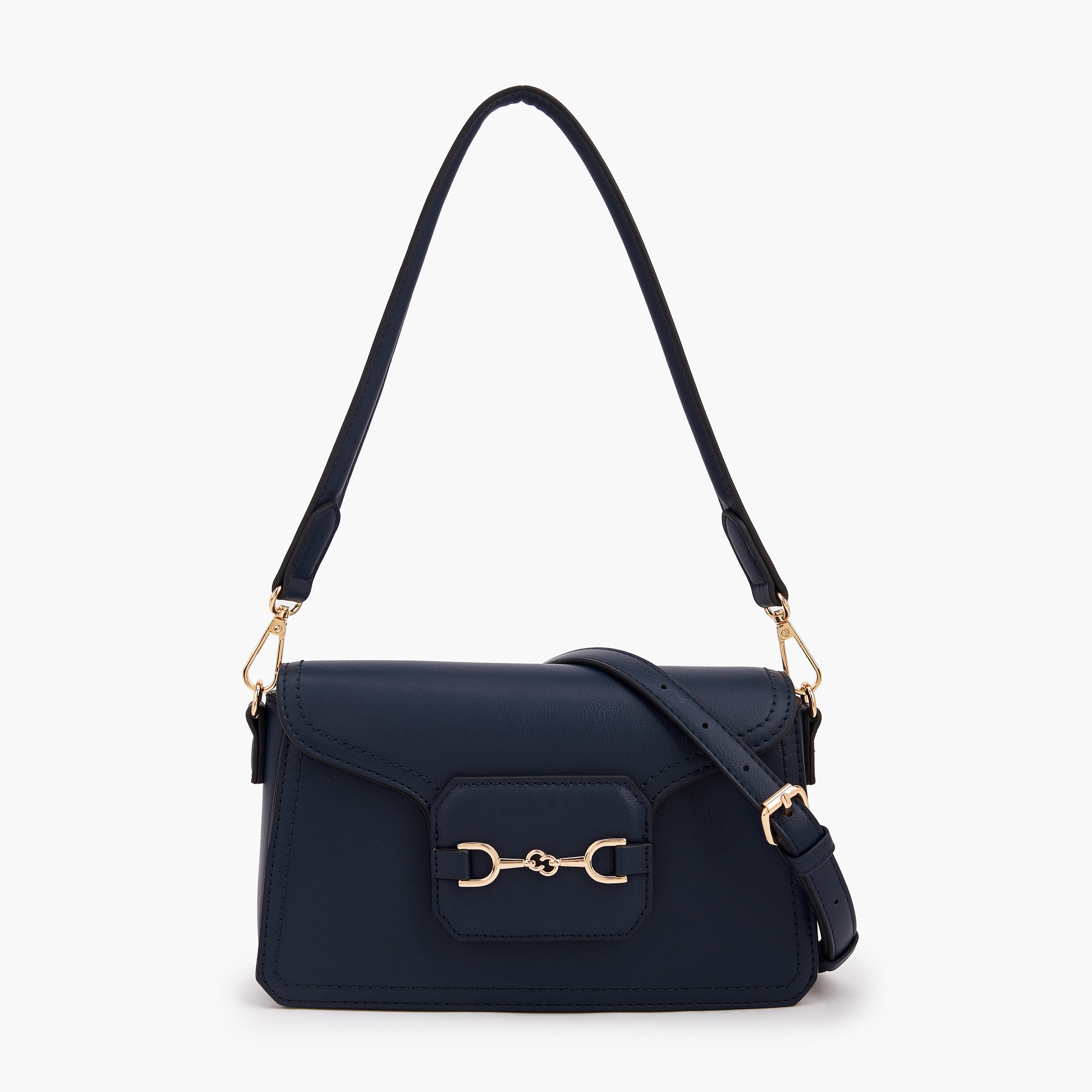 Celeste Solid Crossbody Bag with Detachable Strap-women-bagsandwallets-handbags-image-1