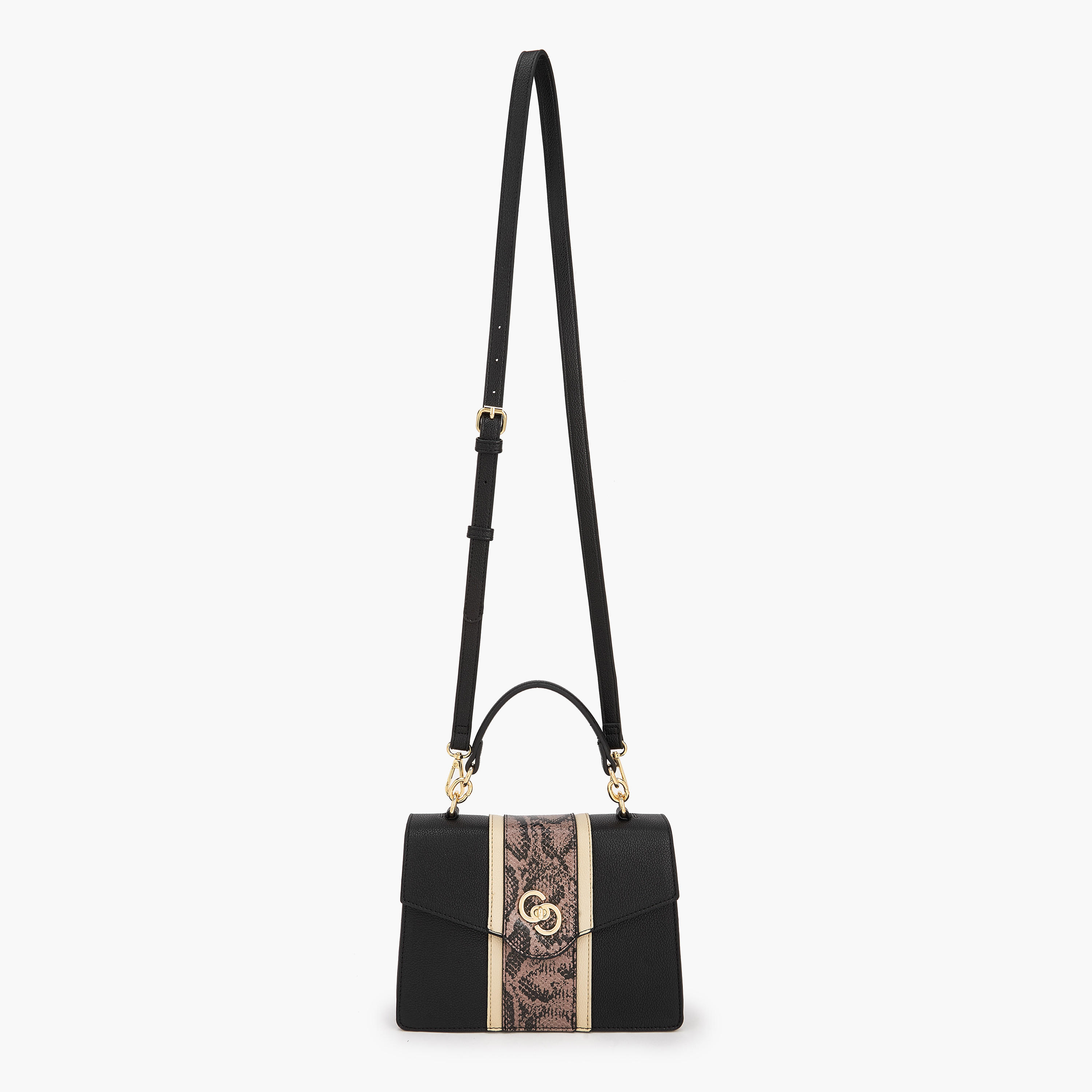 Celeste Printed Satchel Bag with Grab Handle-women-bagsandwallets-handbags-image-2