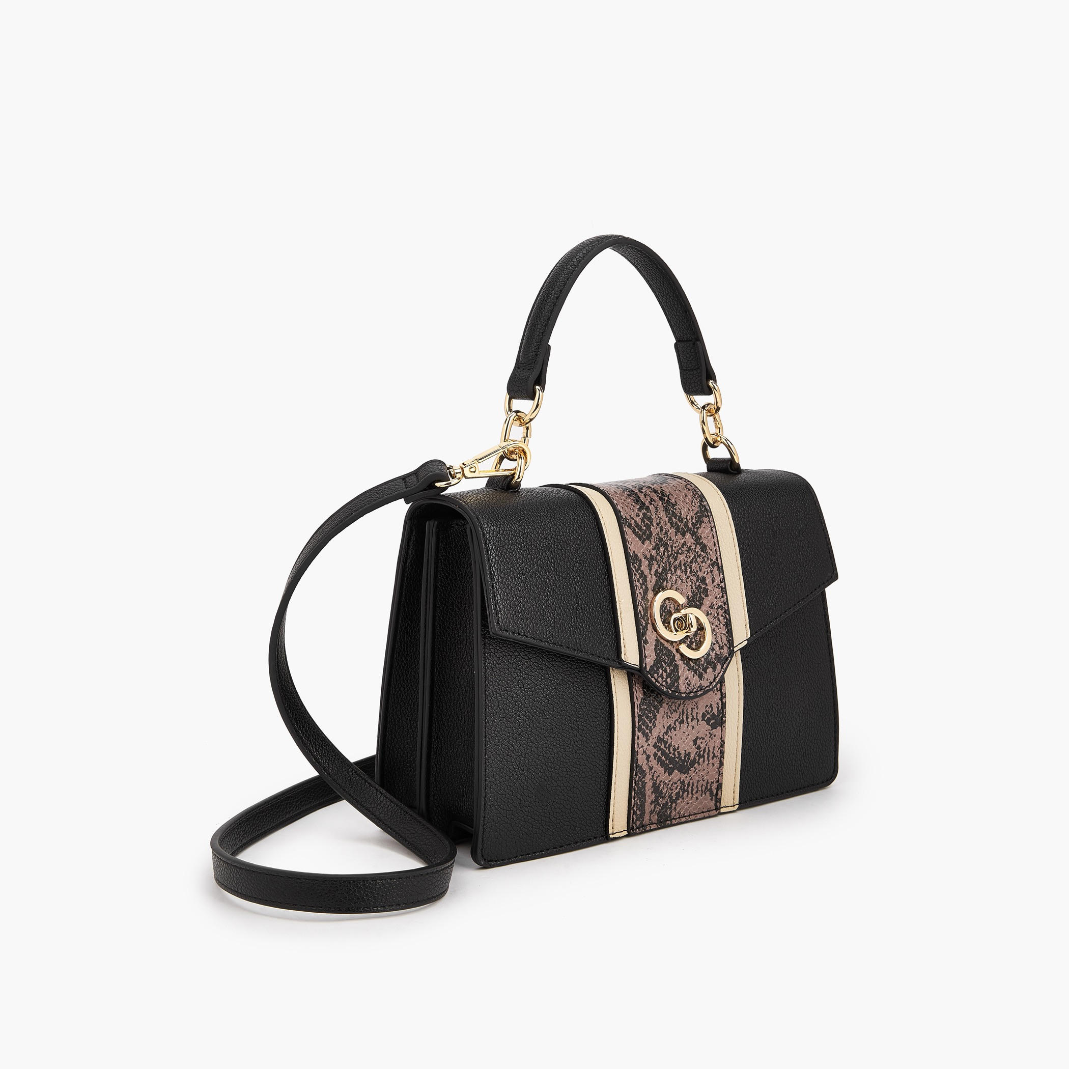 Celeste Printed Satchel Bag with Grab Handle-women-bagsandwallets-handbags-image-3