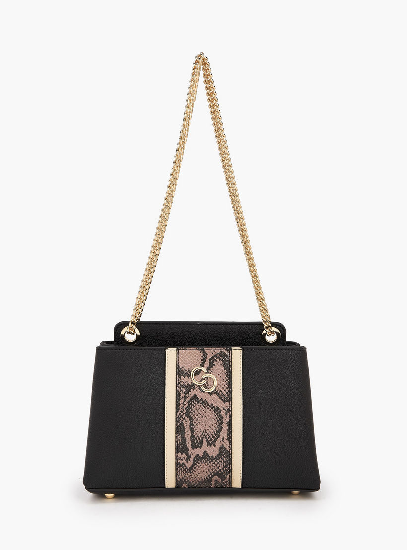 شنطة كروس بودي بحزام سلسلة وطبعات من سيليست-women-bagsandwallets-handbags-image-1