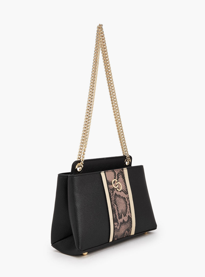 شنطة كروس بودي بحزام سلسلة وطبعات من سيليست-women-bagsandwallets-handbags-image-4