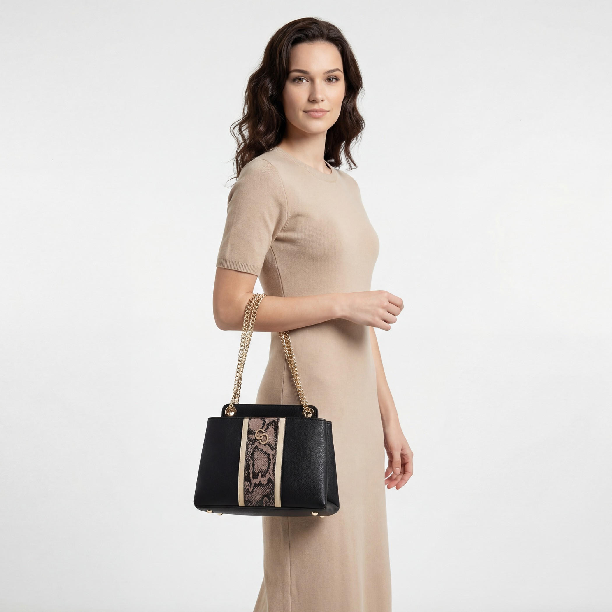Celeste Printed Crossbody Bag with Chain Strap-women-bagsandwallets-handbags-image-2