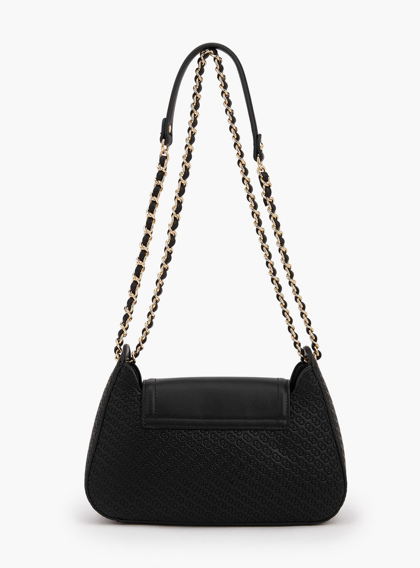 Celeste Monogram Embossed Crossbody Bag with Chain Strap-women-bagsandwallets-handbags-image-6