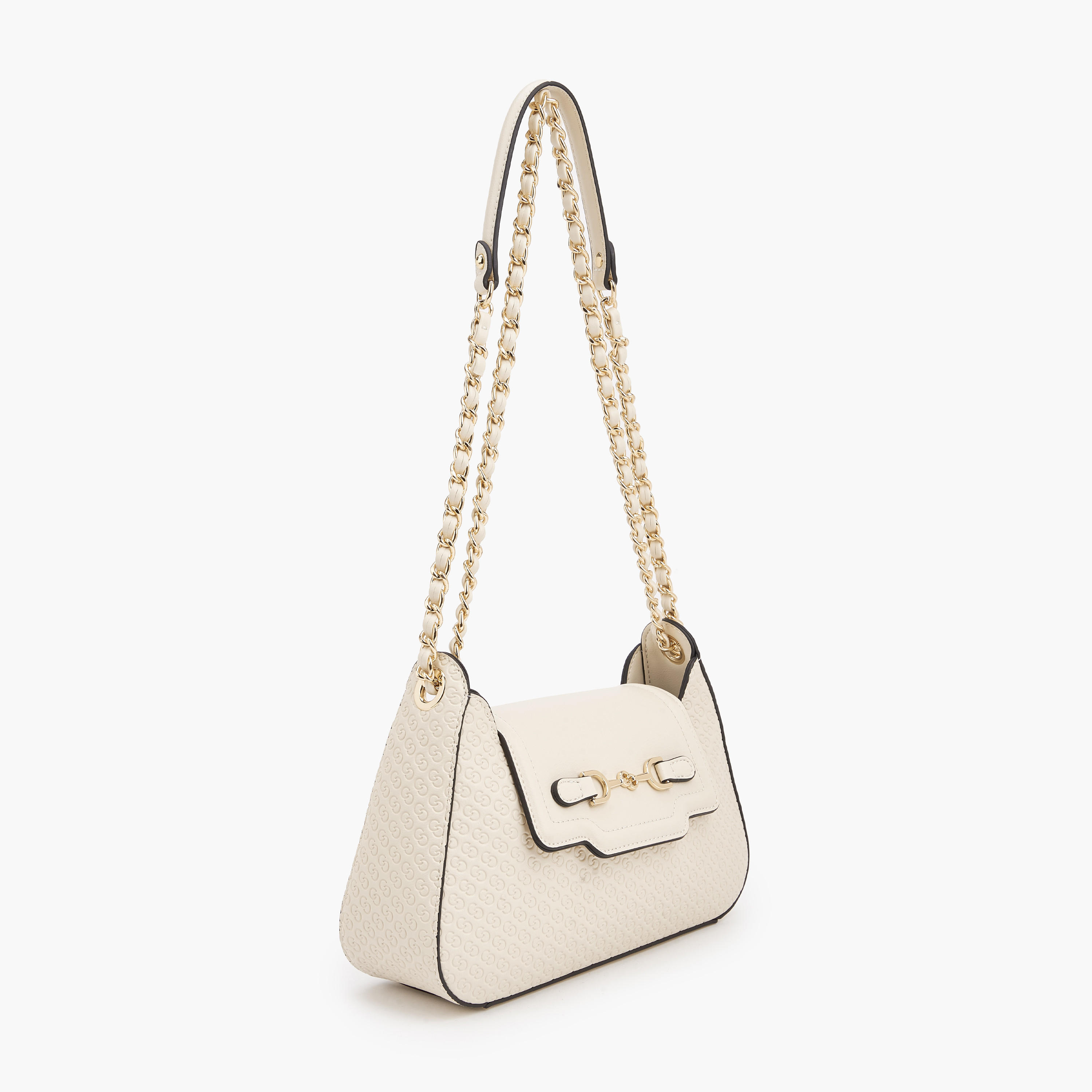 شنطة كروس بودي بنقوش مونوجرام وحزام سلسلة من سيليست-women-bagsandwallets-handbags-image-4