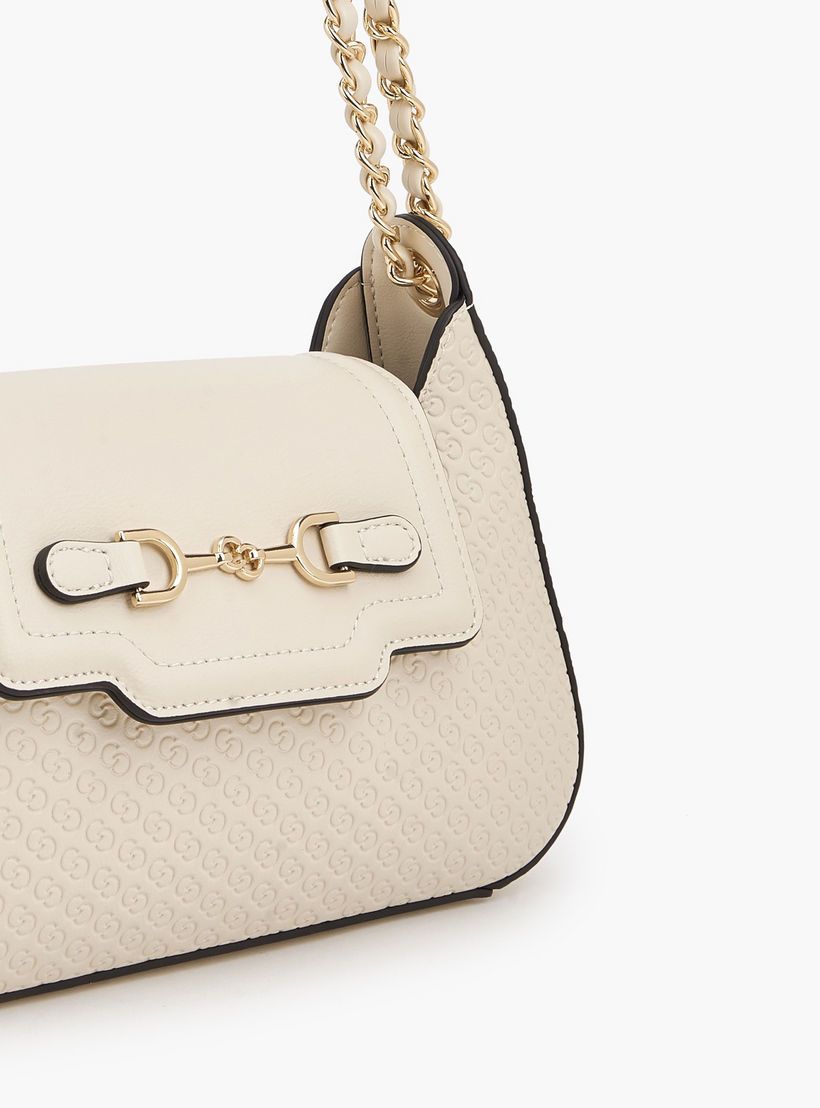 شنطة كروس بودي بنقوش مونوجرام وحزام سلسلة من سيليست-women-bagsandwallets-handbags-image-5