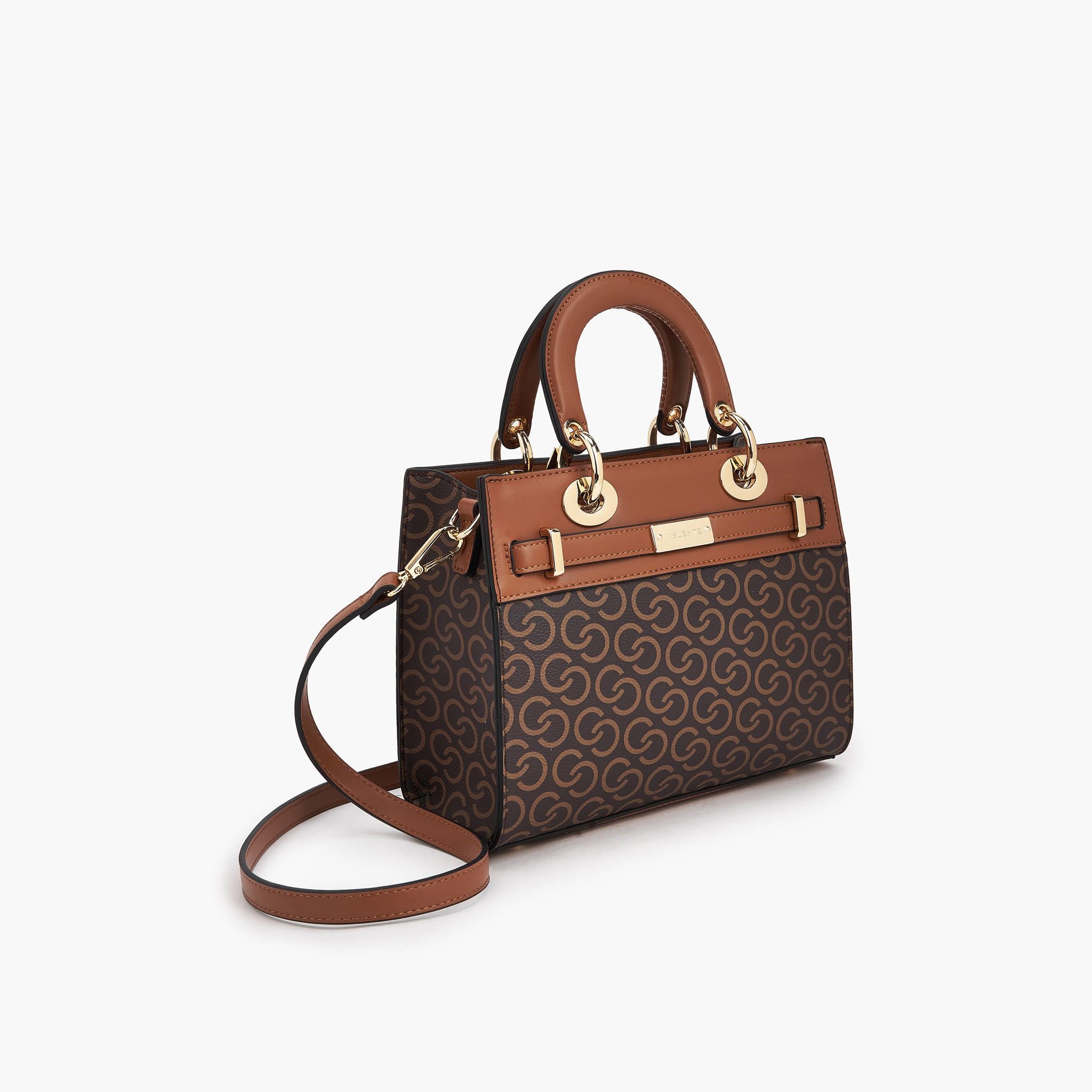 شنطة توتي بمقابض وطبعات مونوجرام من سيليست-women-bagsandwallets-handbags-image-5