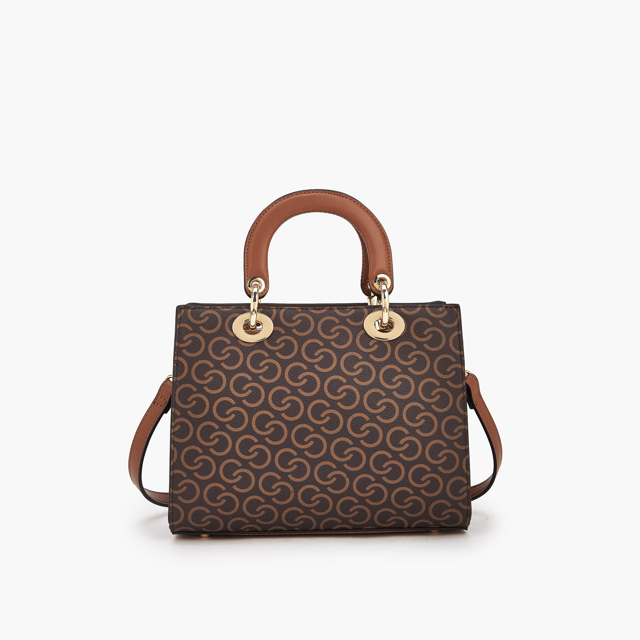 شنطة توتي بمقابض وطبعات مونوجرام من سيليست-women-bagsandwallets-handbags-image-3