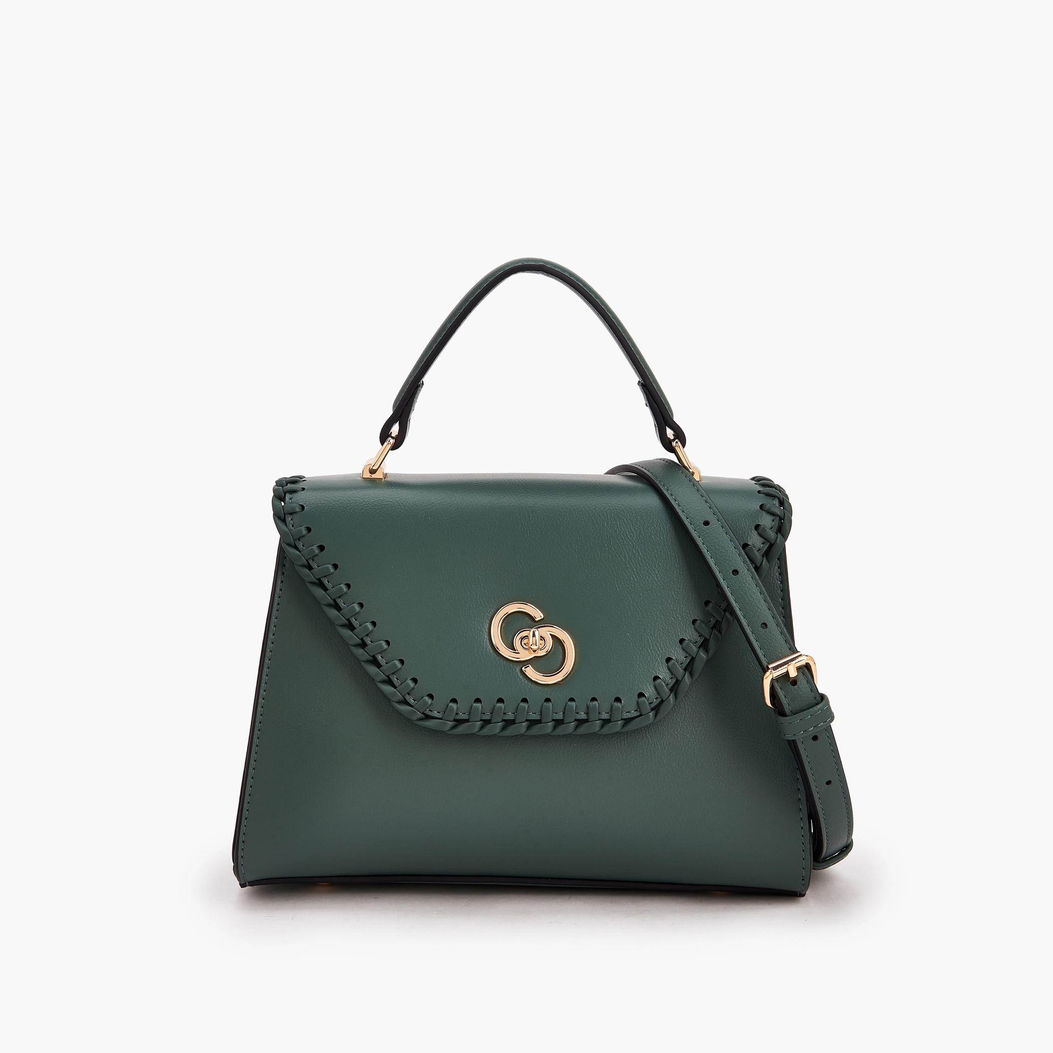 شنطة ساتشيل بتصميم درزات وبقفل ملتوي من سيليست-women-bagsandwallets-handbags-image-1
