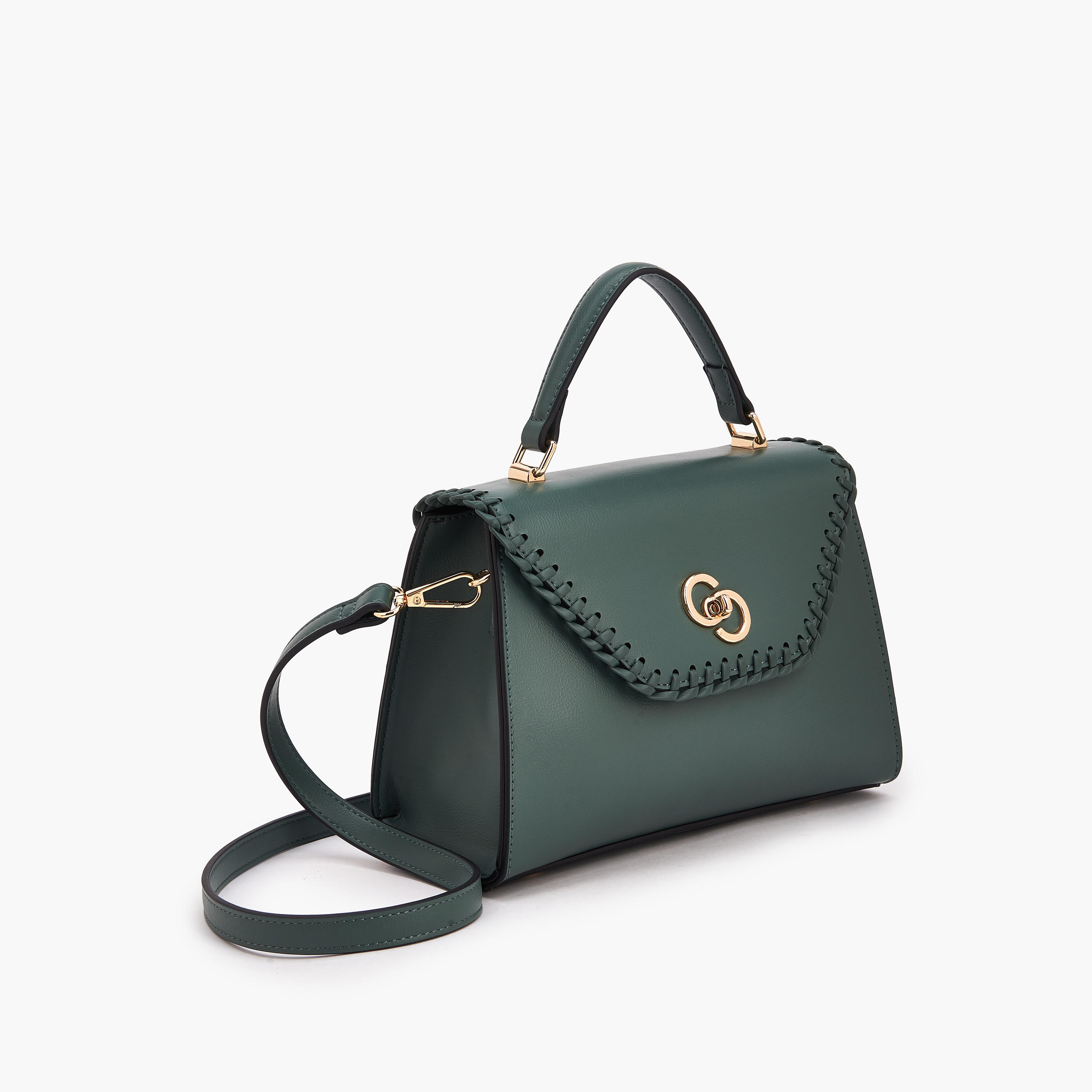 شنطة ساتشيل بتصميم درزات وبقفل ملتوي من سيليست-women-bagsandwallets-handbags-image-3