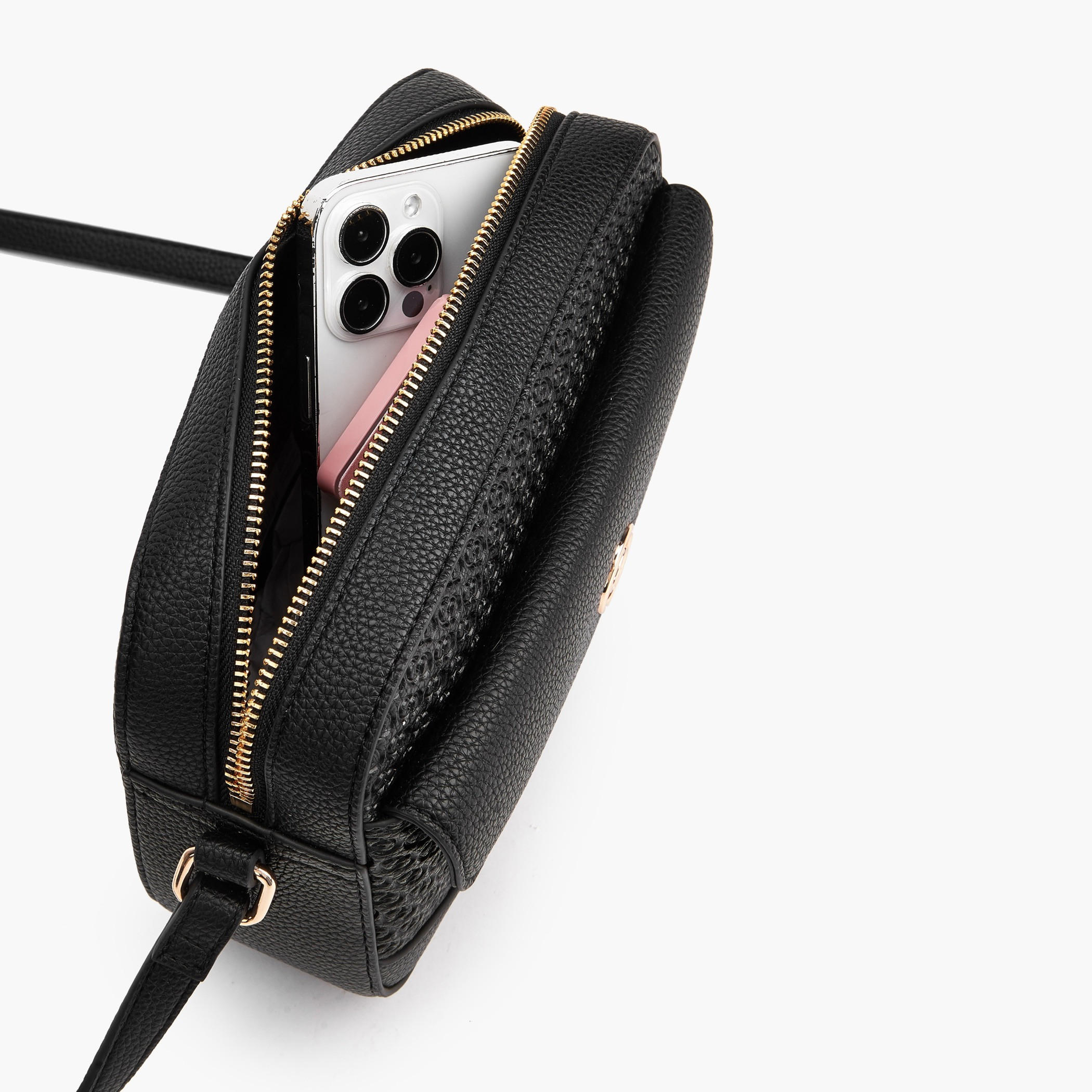 Celeste Monogram Embossed Crossbody Bag with Zip Closure-women-bagsandwallets-handbags-image-8