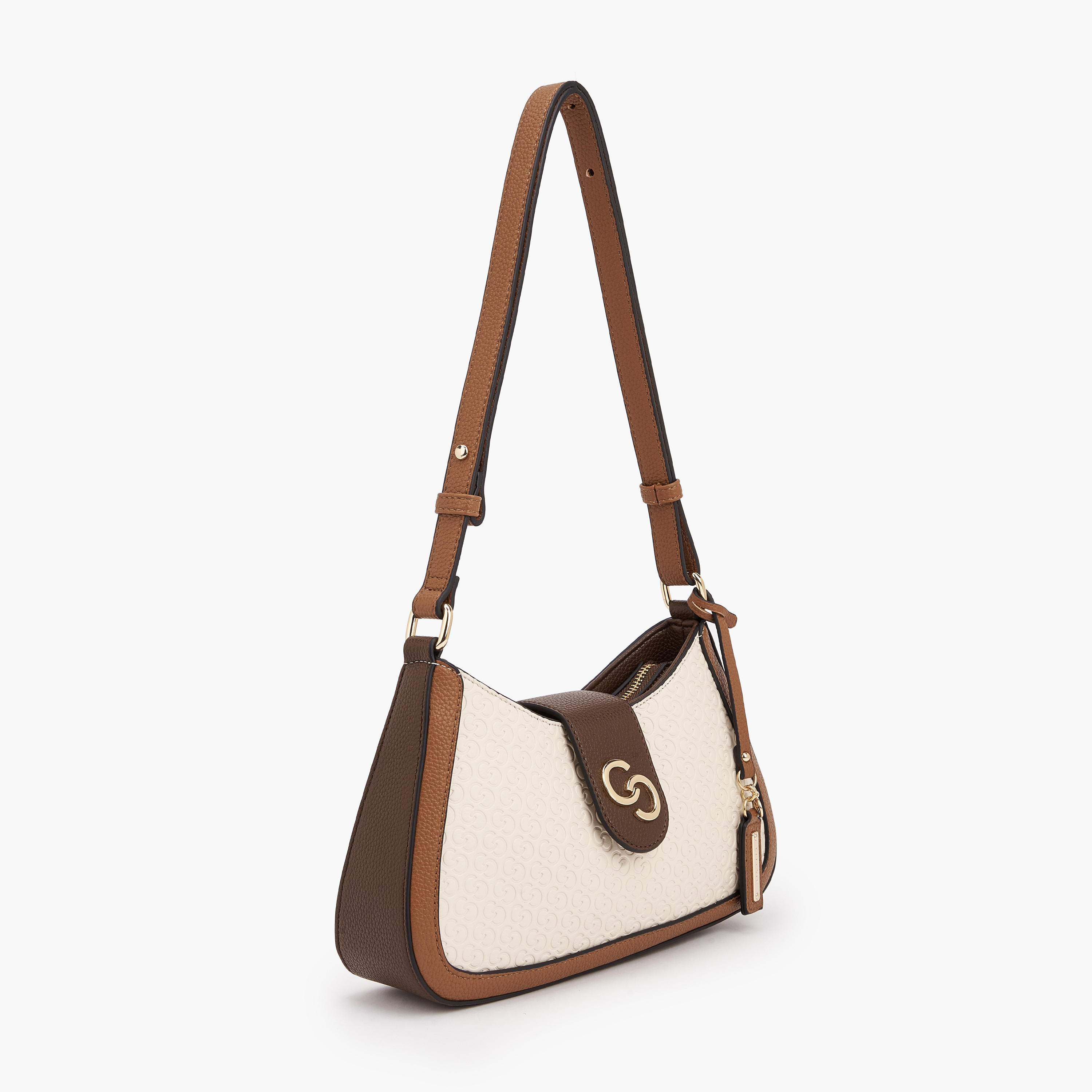 Celeste Monogram Embossed Crossbody Bag with Adjustable Strap-women-bagsandwallets-handbags-image-4