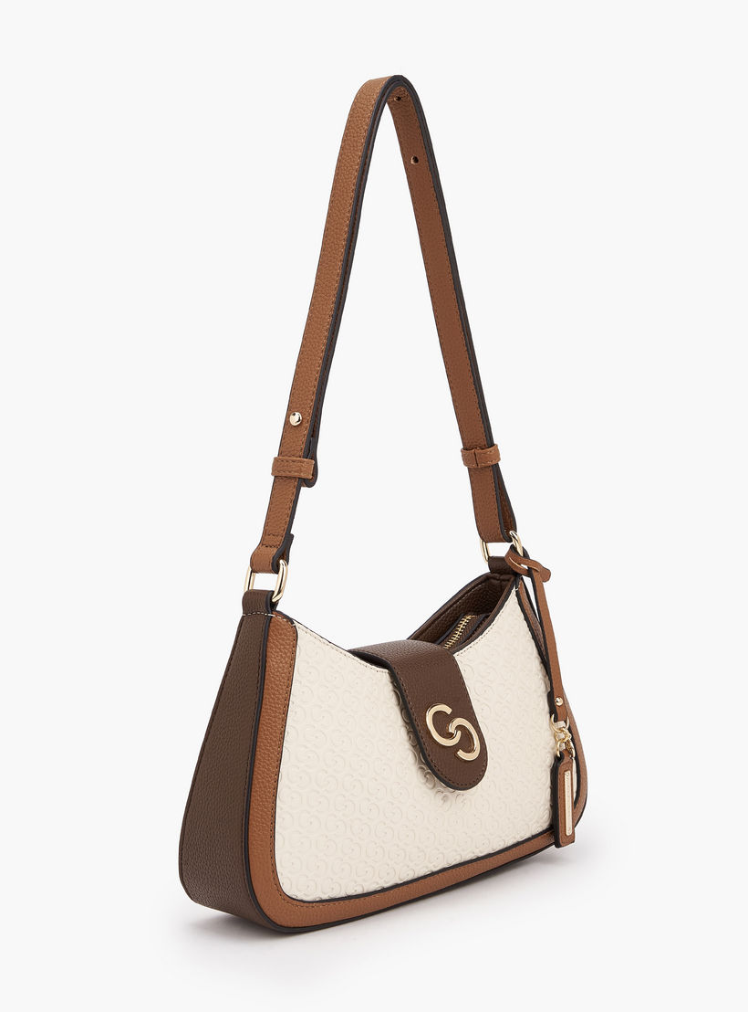 Celeste Monogram Embossed Crossbody Bag with Adjustable Strap-women-bagsandwallets-handbags-image-4