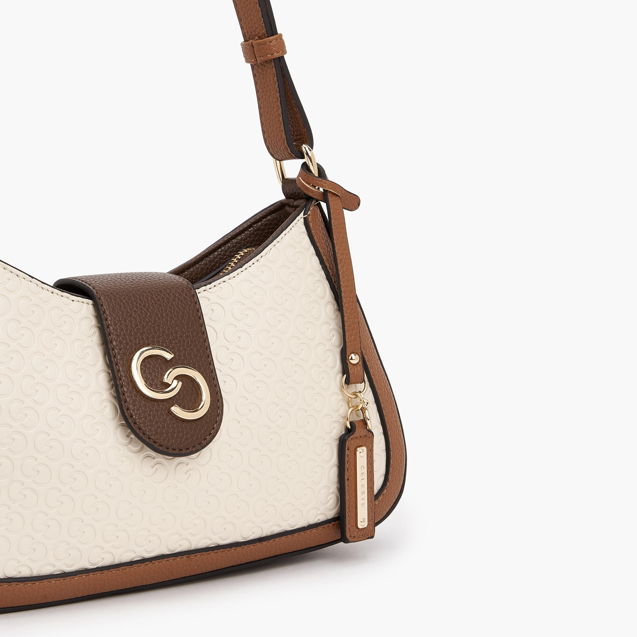 Celeste Monogram Embossed Crossbody Bag with Adjustable Strap-women-bagsandwallets-handbags-image-5