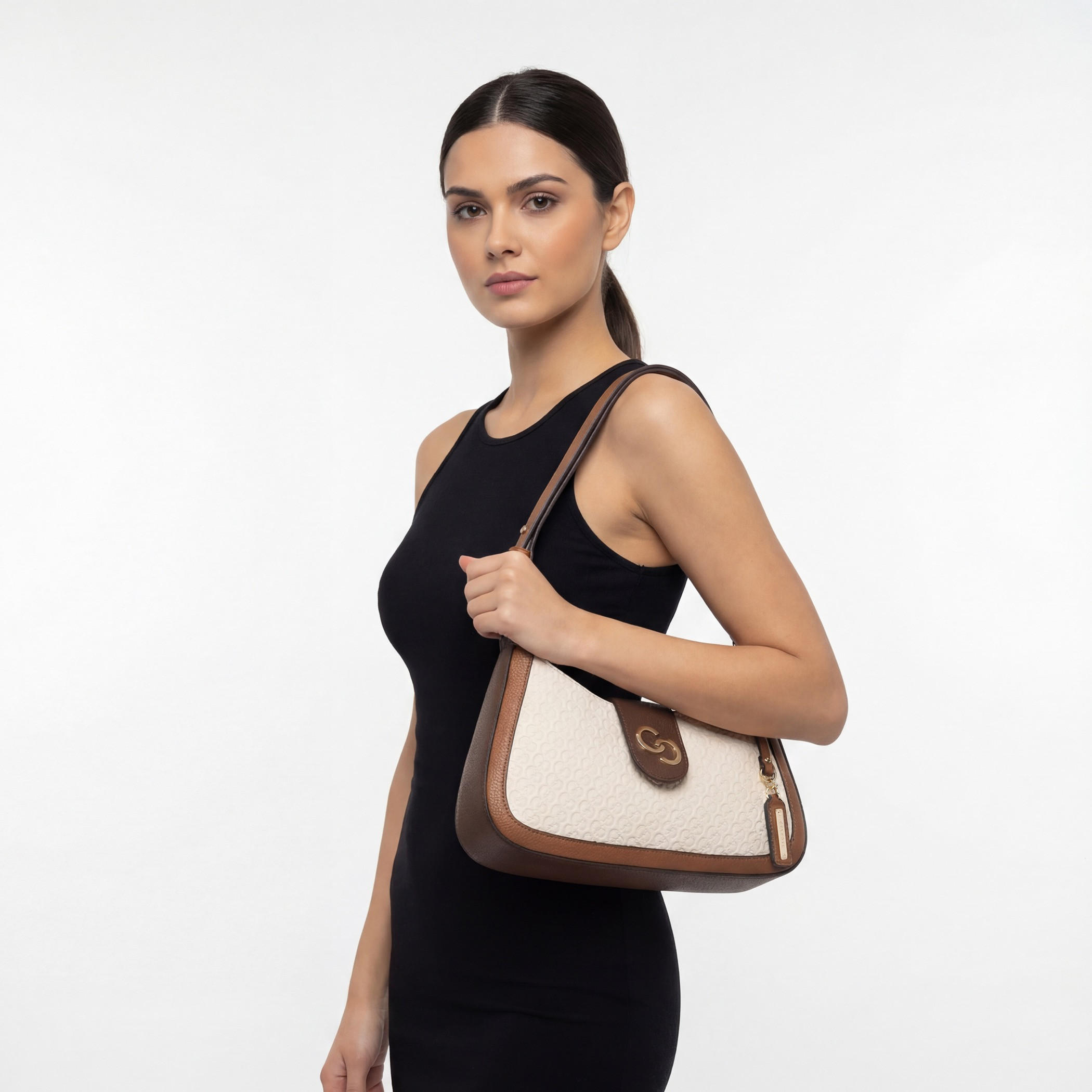 Celeste Monogram Embossed Crossbody Bag with Adjustable Strap-women-bagsandwallets-handbags-image-2
