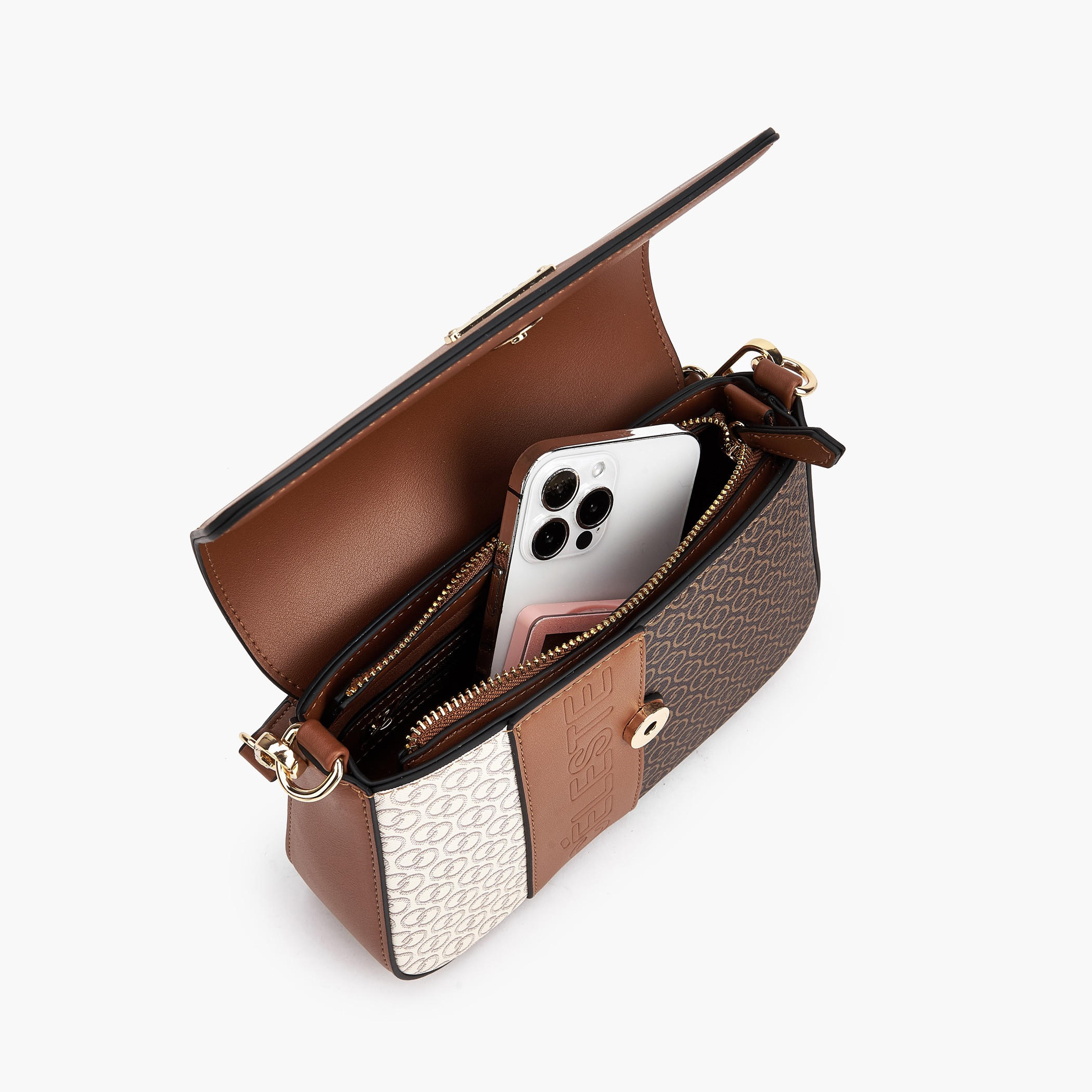 شنطة كروس بودي بمقبض وطبعات مونوجرام من سيليست-women-bagsandwallets-handbags-image-8