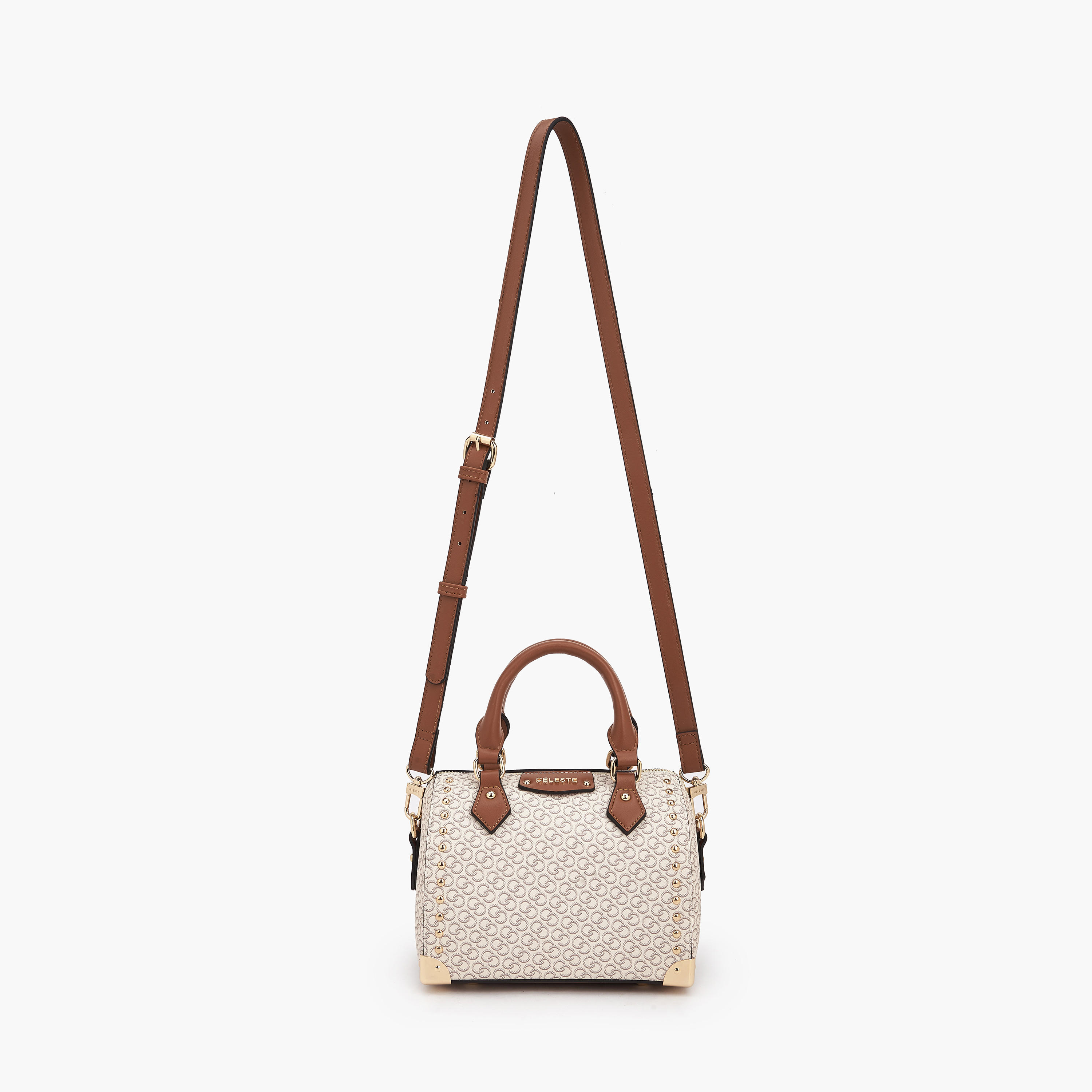 Celeste Textured Crossbody Bag with Adjustable Strap-women-bagsandwallets-handbags-image-3