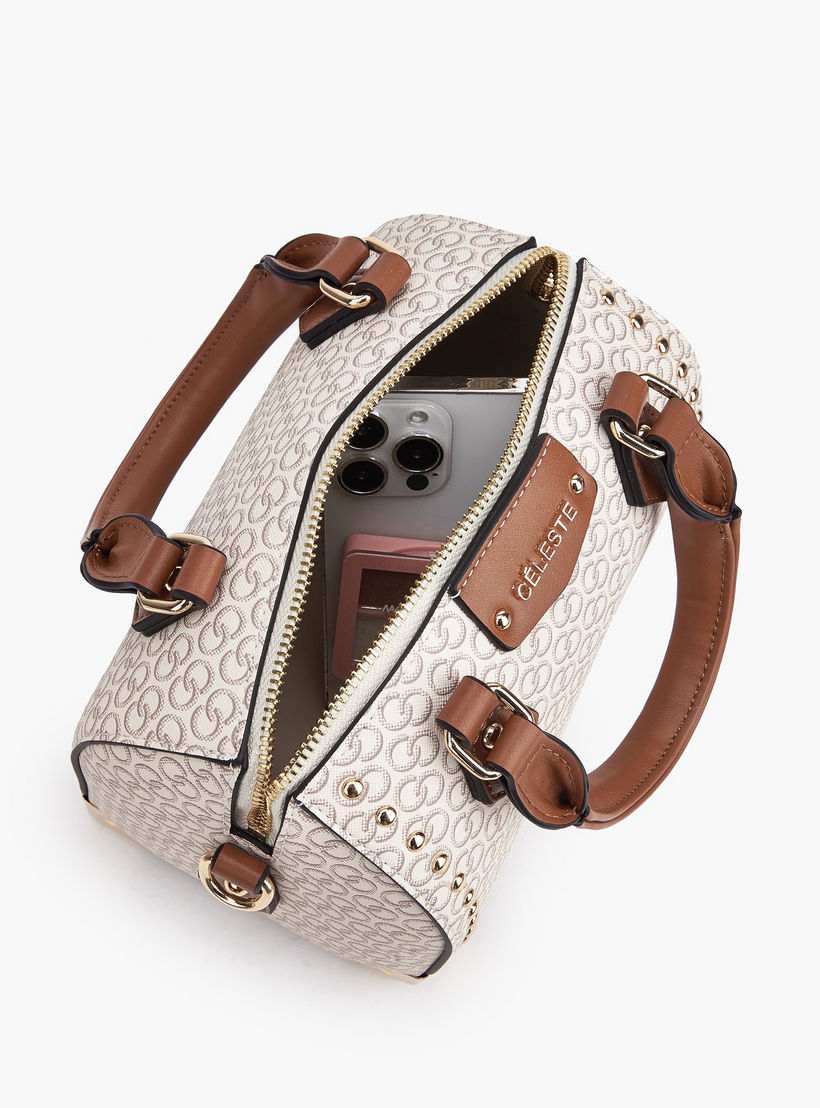 Celeste Textured Crossbody Bag with Adjustable Strap-women-bagsandwallets-handbags-image-8