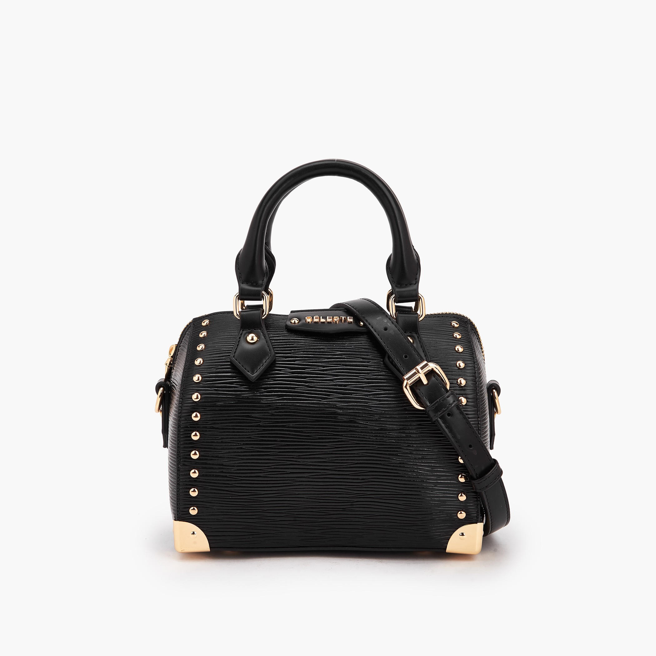 شنطة كروس بودي بارزة الملمس بحزام قابل للتعديل من سيليست-women-bagsandwallets-handbags-image-7