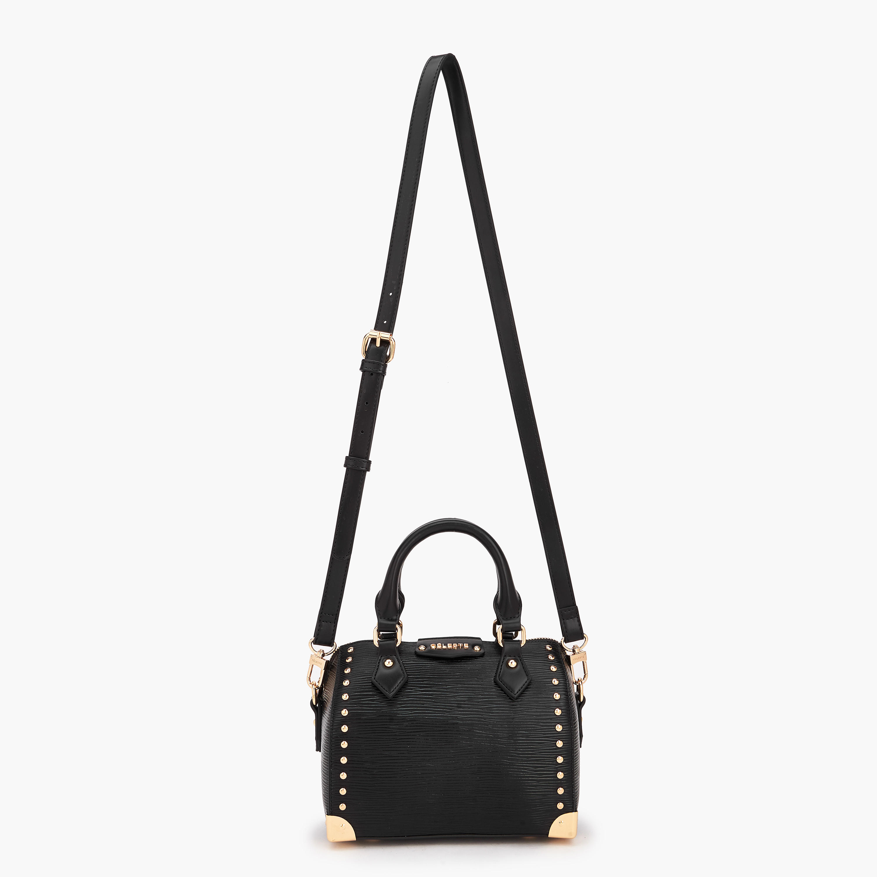 شنطة كروس بودي بارزة الملمس بحزام قابل للتعديل من سيليست-women-bagsandwallets-handbags-image-6