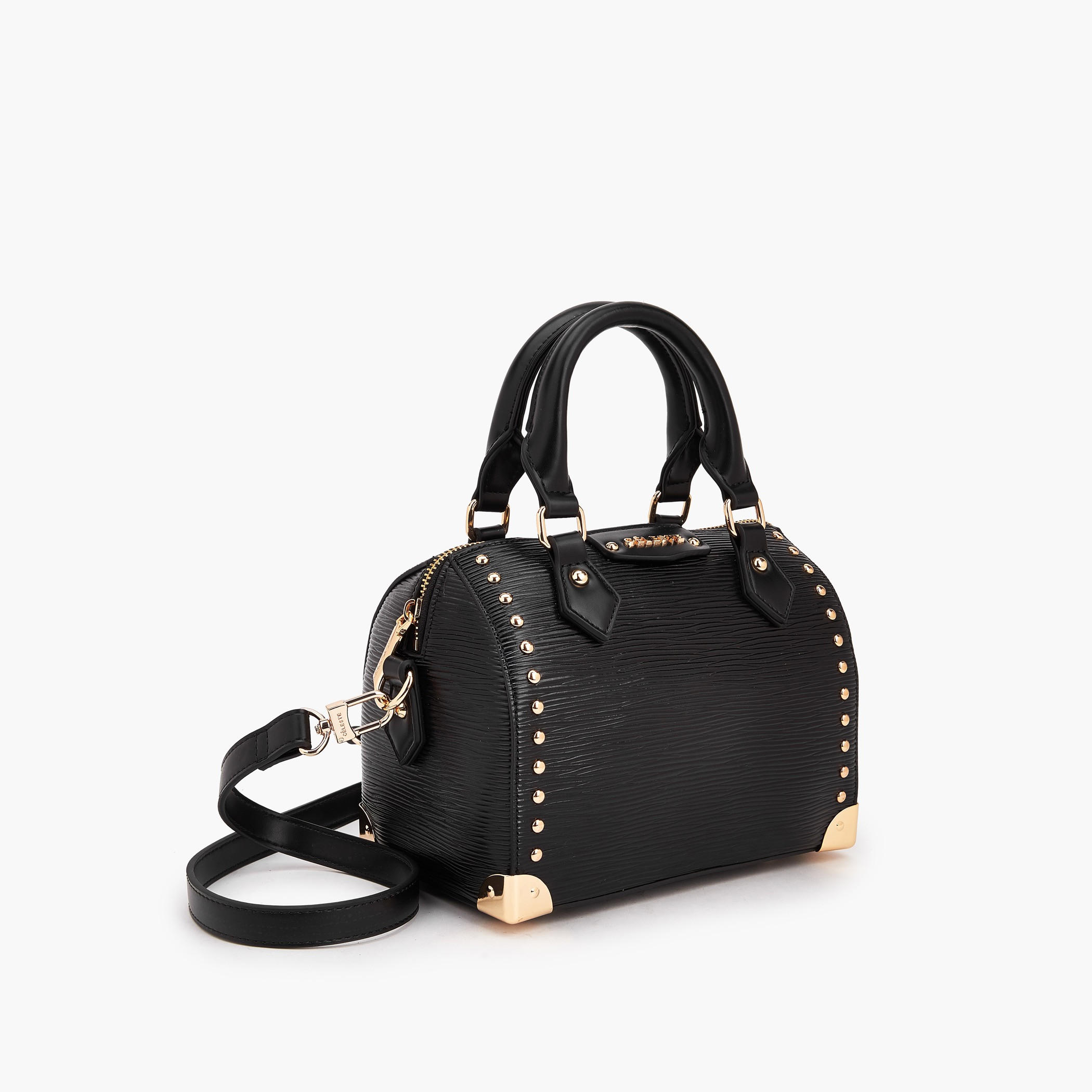 شنطة كروس بودي بارزة الملمس بحزام قابل للتعديل من سيليست-women-bagsandwallets-handbags-image-4