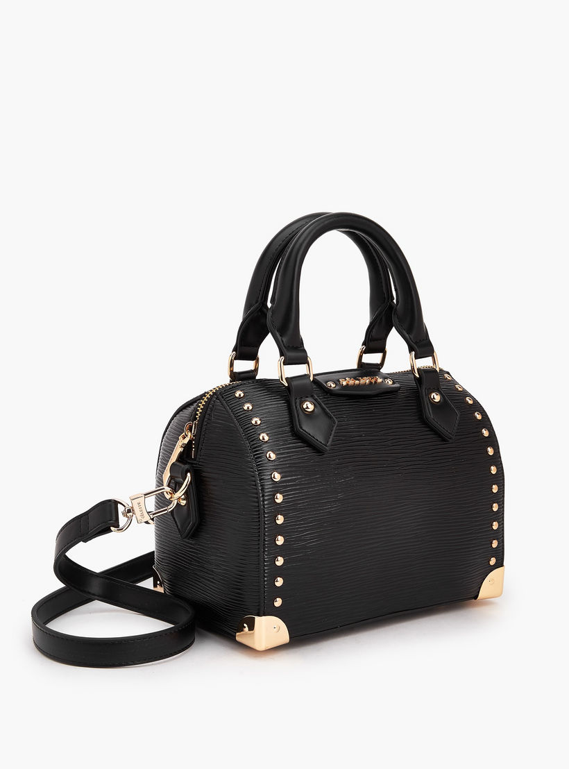شنطة كروس بودي بارزة الملمس بحزام قابل للتعديل من سيليست-women-bagsandwallets-handbags-image-4