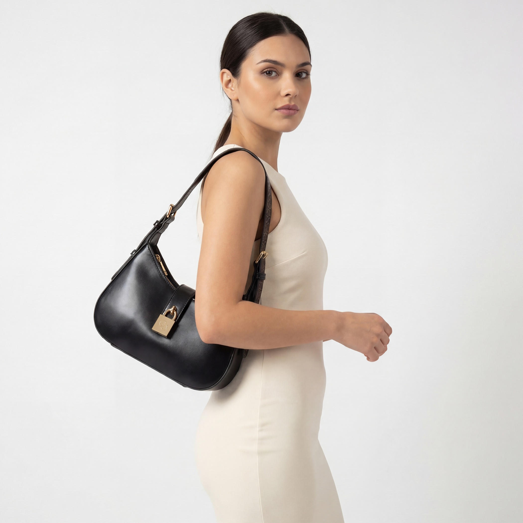 Celeste Solid Shoulder Bag with Adjustable Handle-women-bagsandwallets-handbags-image-2