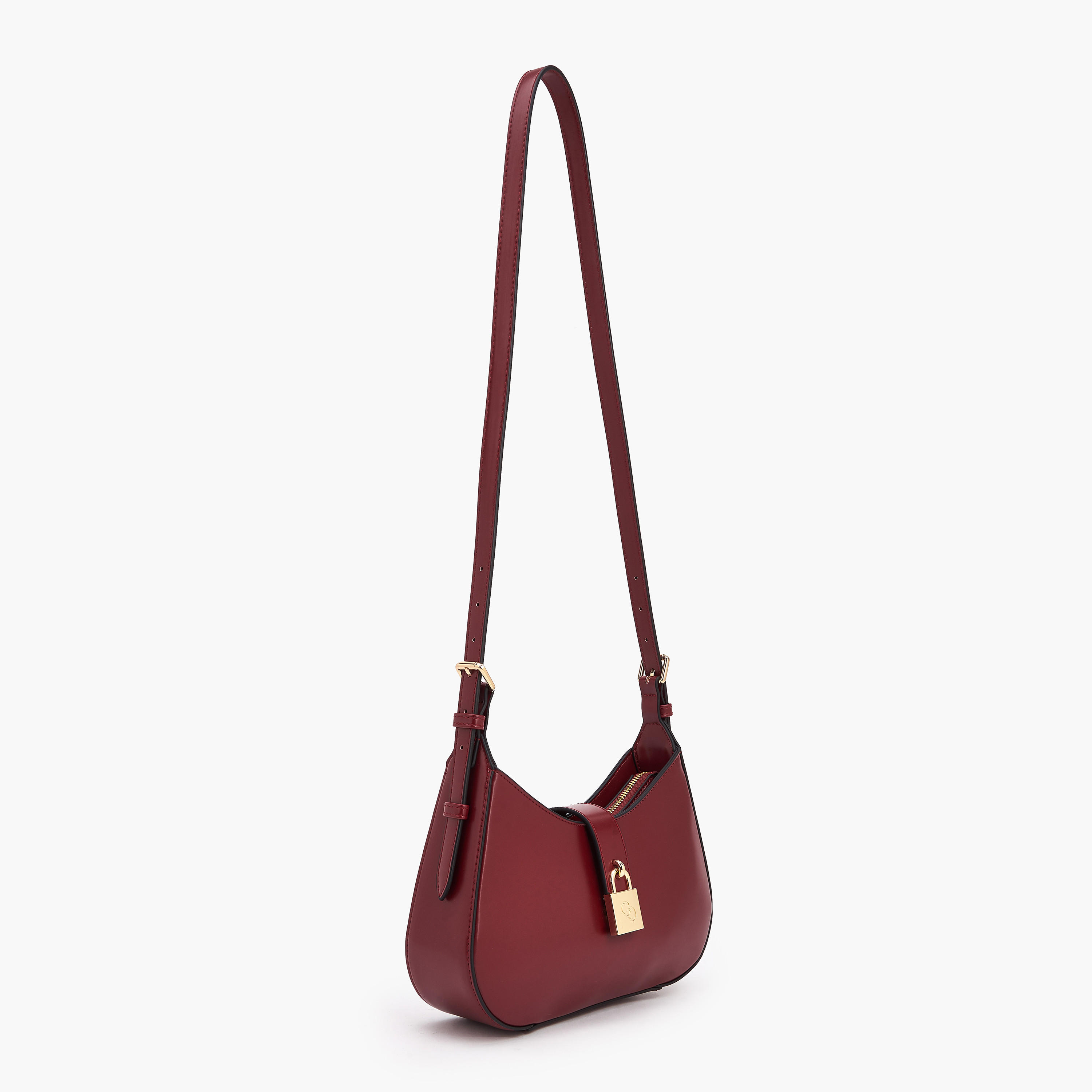 Celeste Solid Shoulder Bag with Adjustable Handle-women-bagsandwallets-handbags-image-3