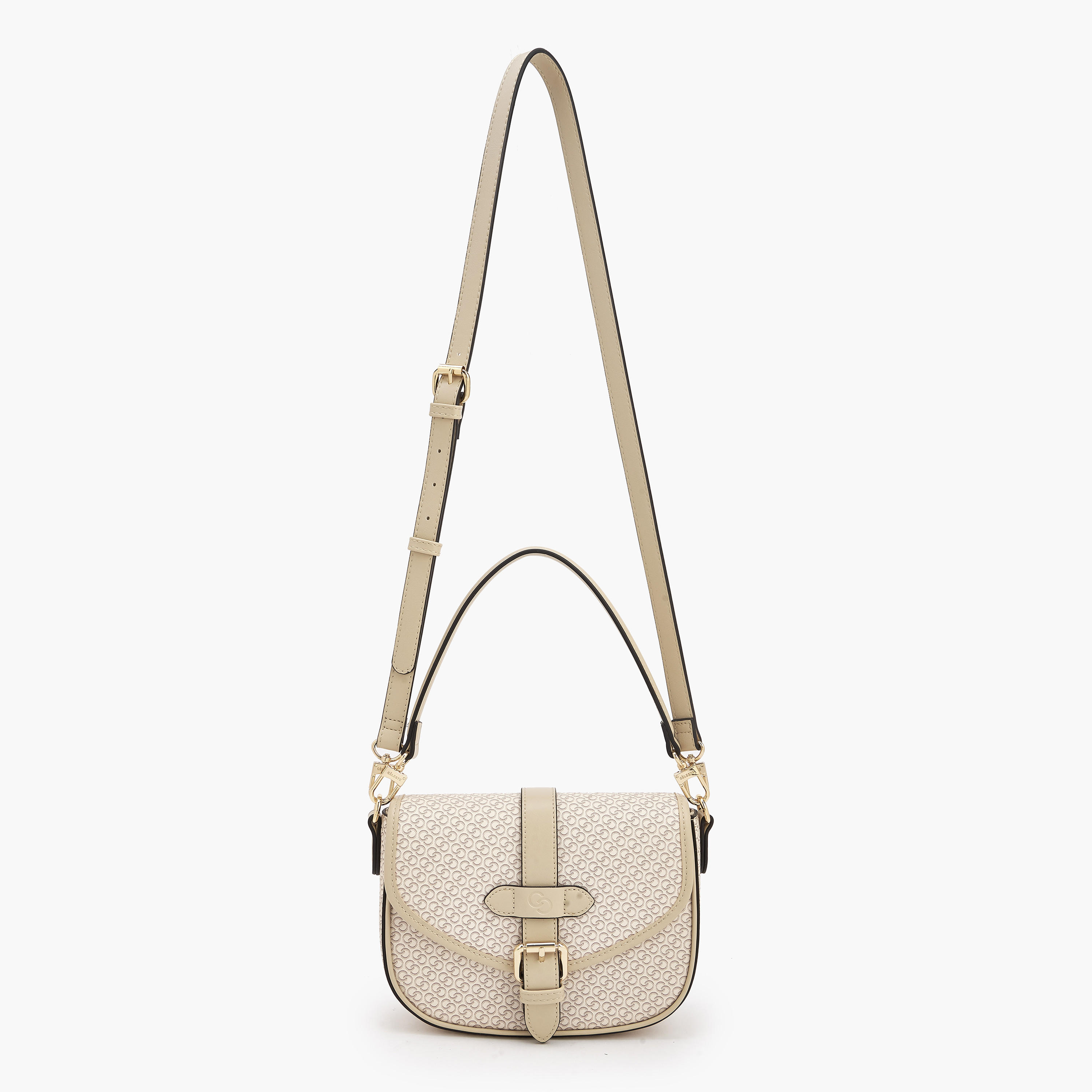 شنطة كروس بودي بزر إغلاق وطبعات مونوجرام من سيليست-women-bagsandwallets-handbags-image-6