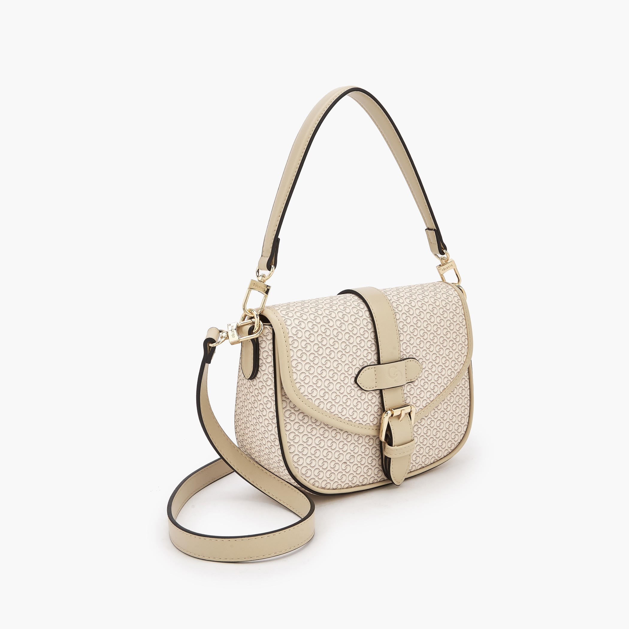 شنطة كروس بودي بزر إغلاق وطبعات مونوجرام من سيليست-women-bagsandwallets-handbags-image-5