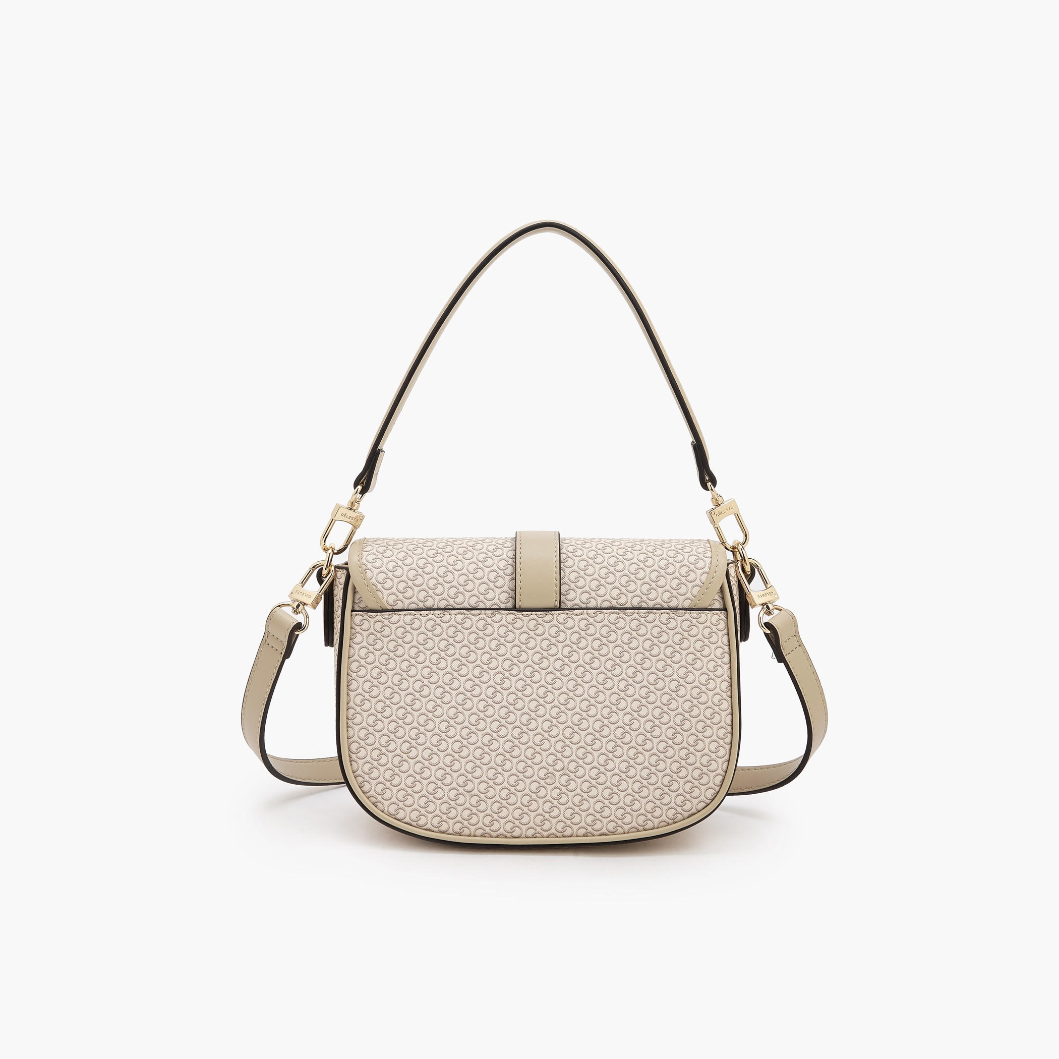 شنطة كروس بودي بزر إغلاق وطبعات مونوجرام من سيليست-women-bagsandwallets-handbags-image-3