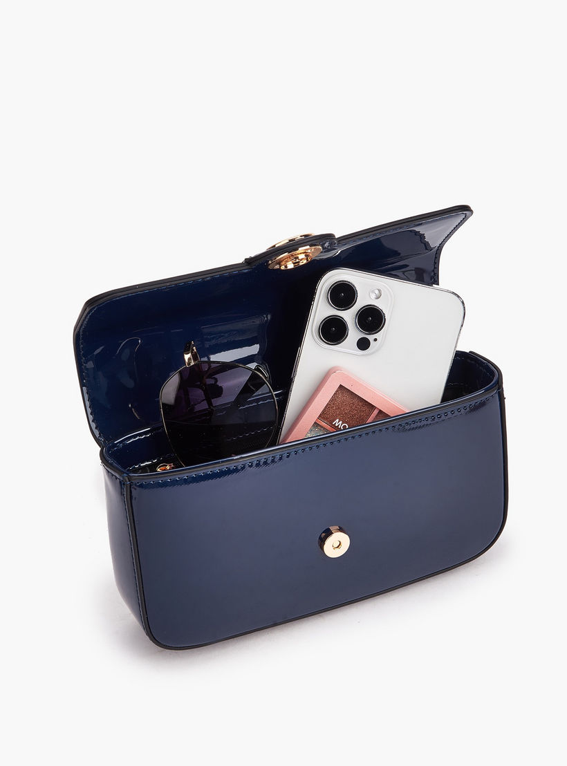 شنطة كروس بودي سادة بحزام سلسلة من سيليست-women-bagsandwallets-handbags-image-1