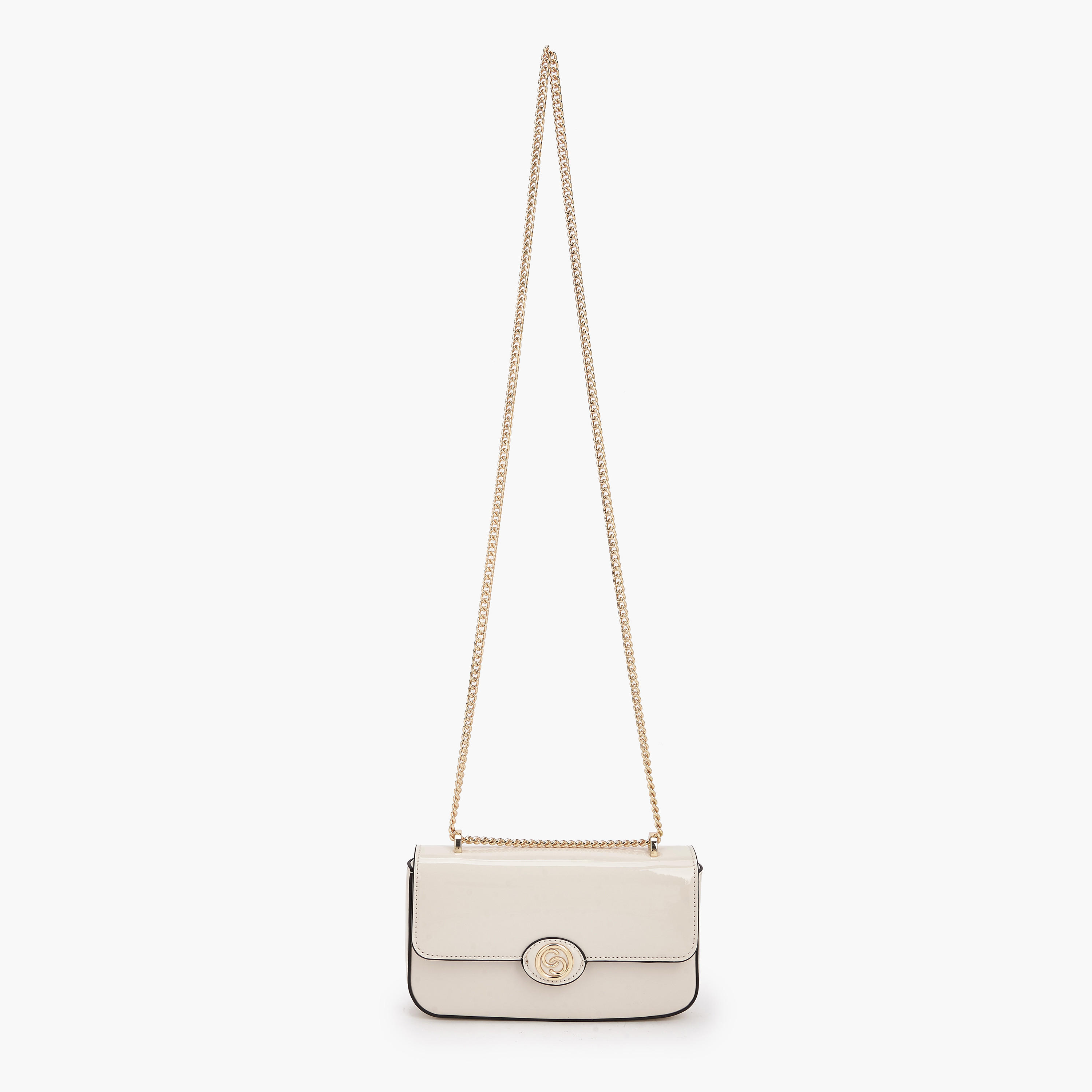 Celeste Solid Crossbody Bag with Chain Strap-women-bagsandwallets-handbags-image-3