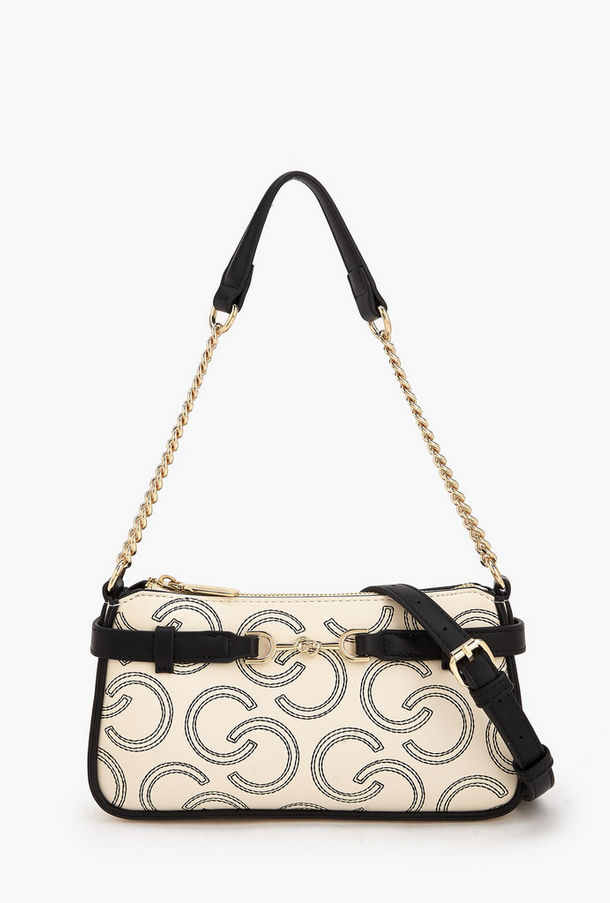 Celeste Monogram Embroidered Shoulder Bag with Zip Closure-women-image-1