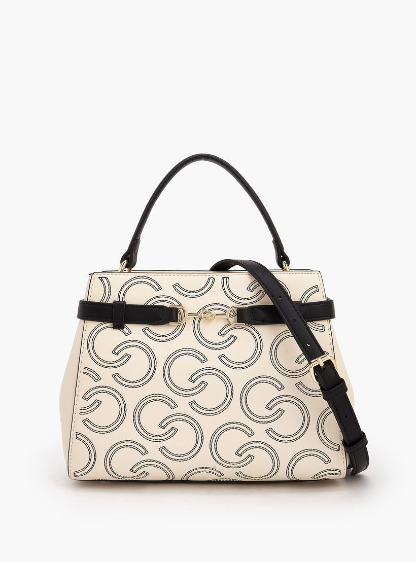 شنطة توتي بتطريز مونوجرام وحزام قابل للتعديل من سيليست-women-bagsandwallets-handbags-image-1