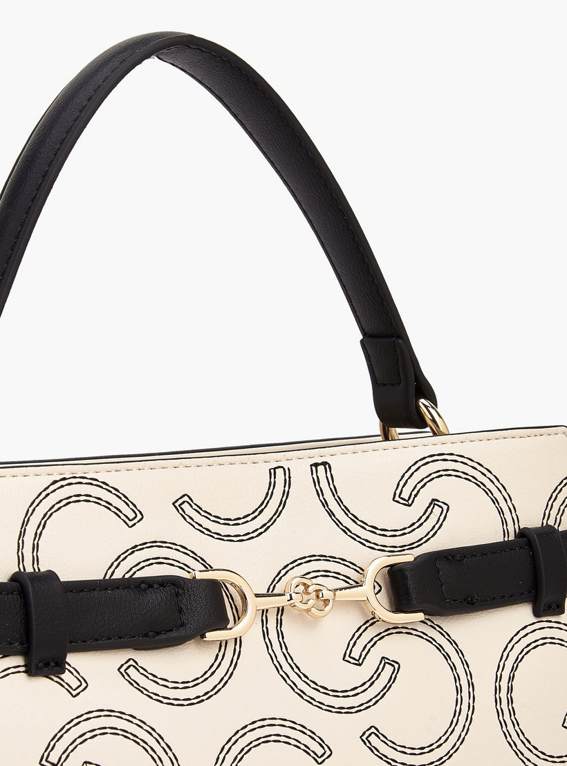 شنطة توتي بتطريز مونوجرام وحزام قابل للتعديل من سيليست-women-bagsandwallets-handbags-image-5