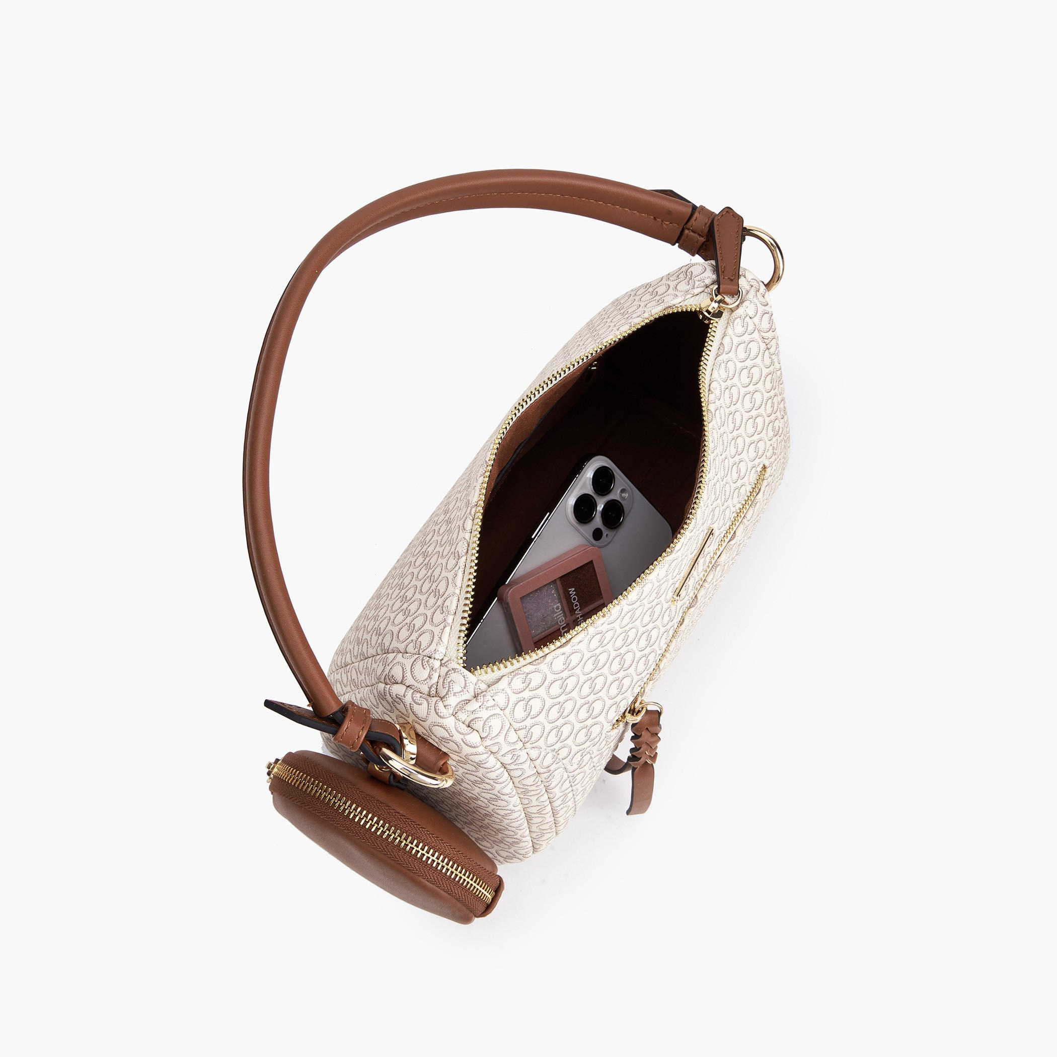شنطة كتف بارزة الملمس مع شنطة صغيرة من سيليست-women-bagsandwallets-handbags-image-7