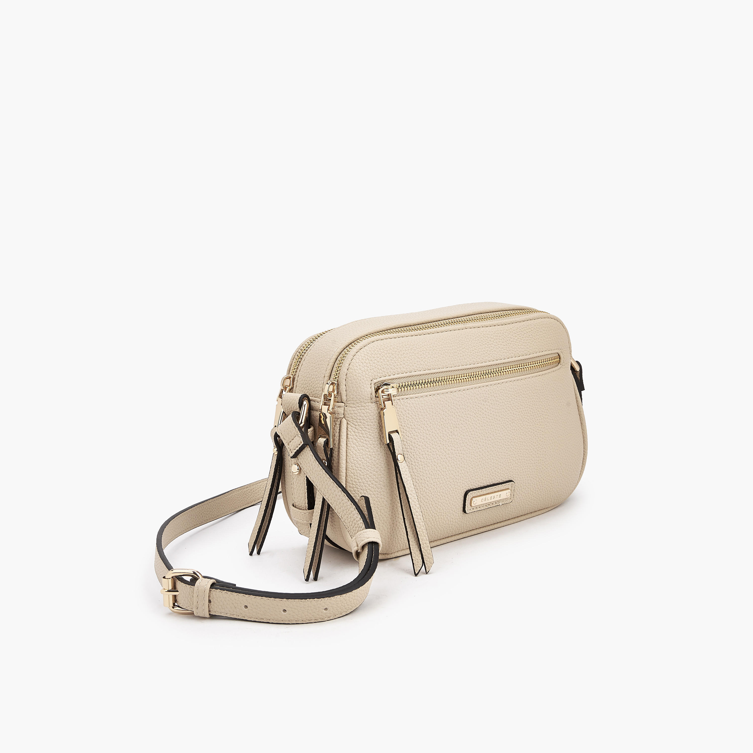 شنطة كروس بودي بارزة الملمس وحزام قابل للتعديل من سيليست-women-bagsandwallets-handbags-image-4