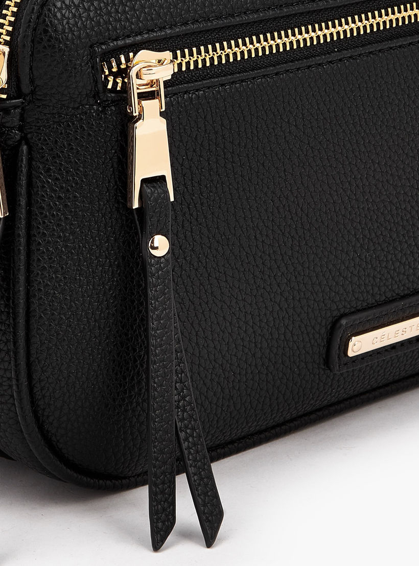 شنطة كروس بودي بارزة الملمس وحزام قابل للتعديل من سيليست-women-bagsandwallets-handbags-image-5