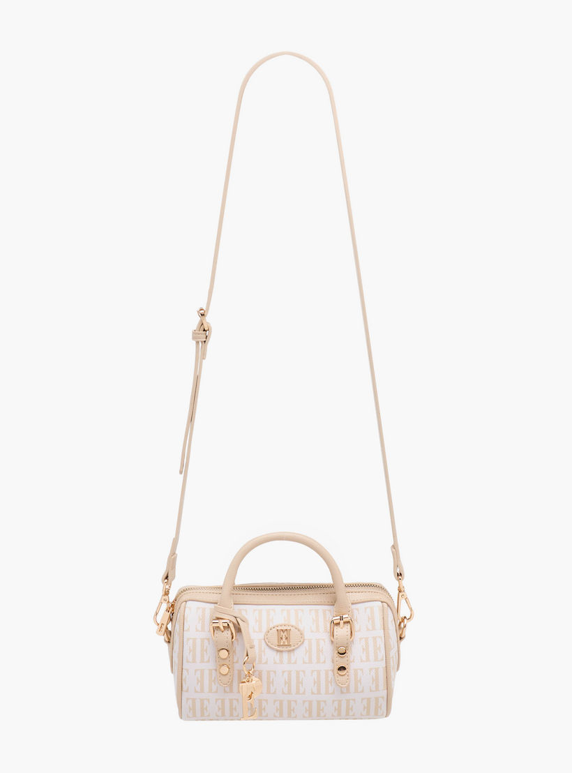 Elle Monogram Print Satchel Bag with Detachable Strap-women-bagsandwallets-handbags-image-4
