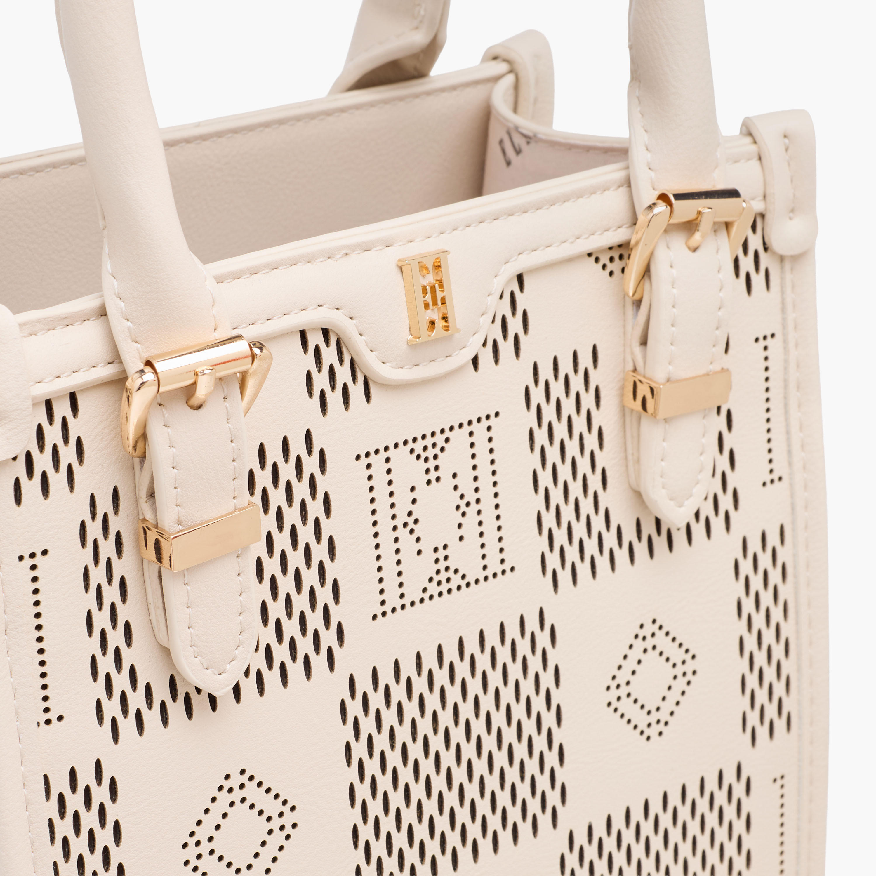 Elle Textured Tote Bag with Detachable Strap-women-bagsandwallets-handbags-image-6