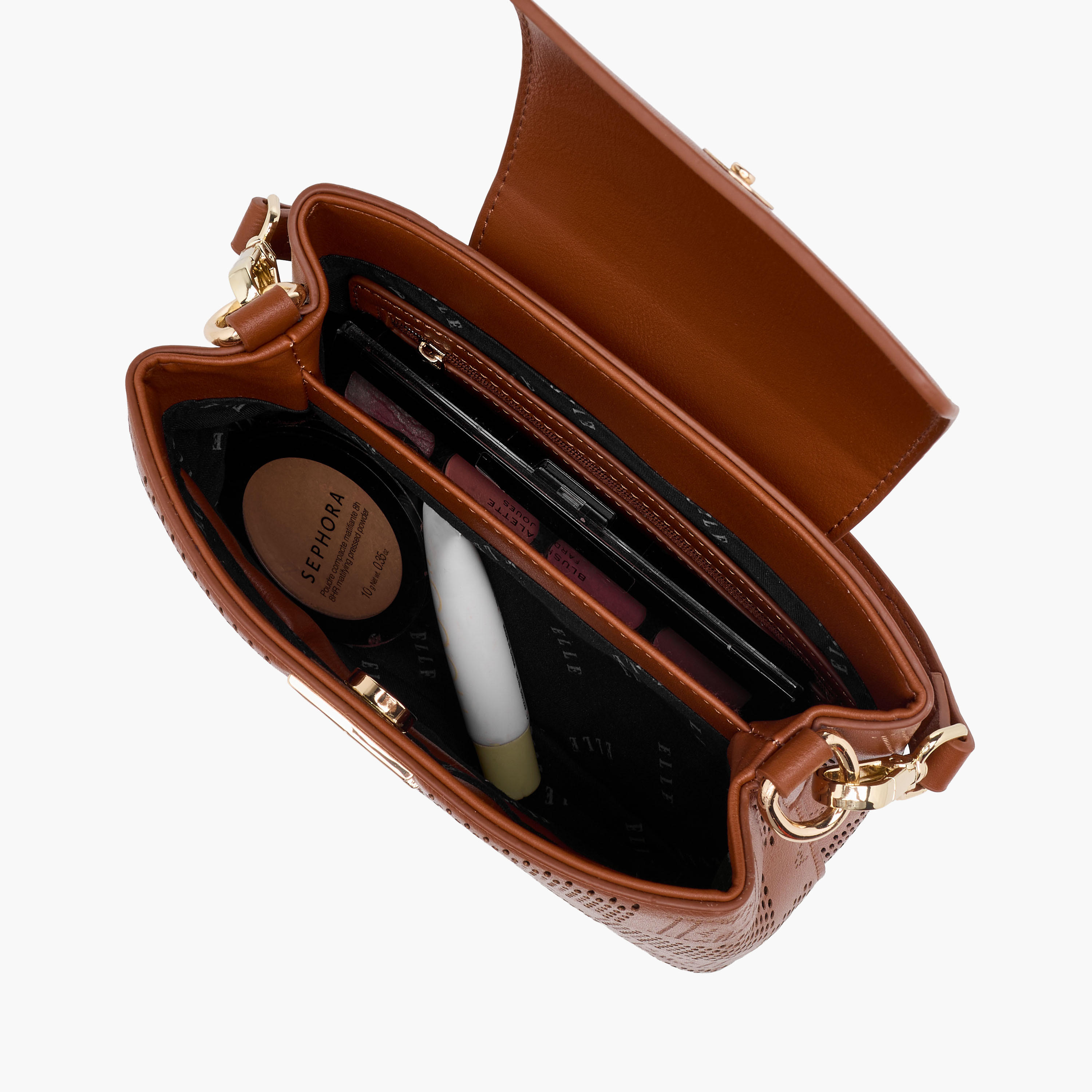 Elle Laser Cut Design Crossbody Bag with Detachable Shoulder Strap-women-bagsandwallets-handbags-image-9