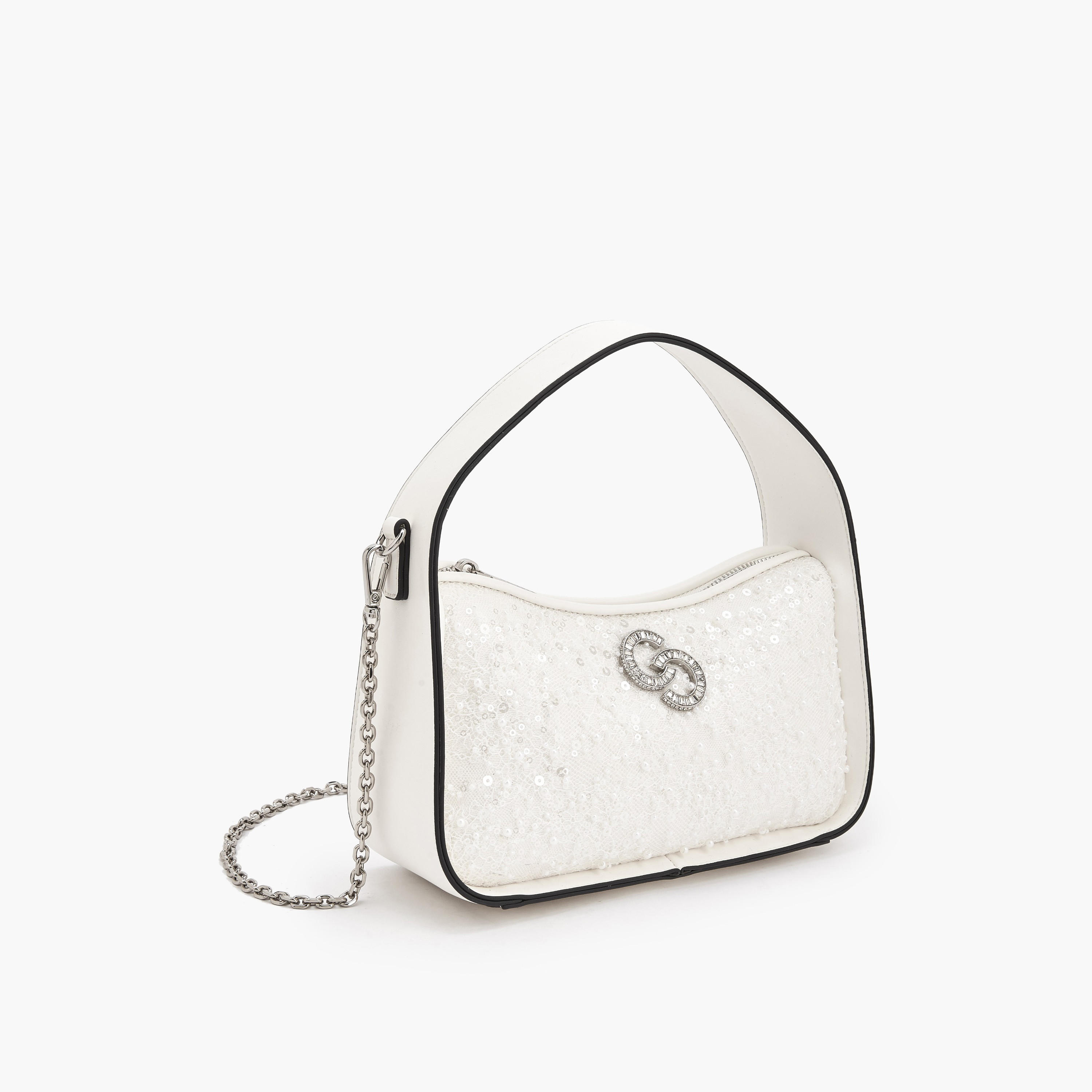 Celeste Sequin Embellished Shoulder Bag with Zip Closure-women-bagsandwallets-handbags-image-4