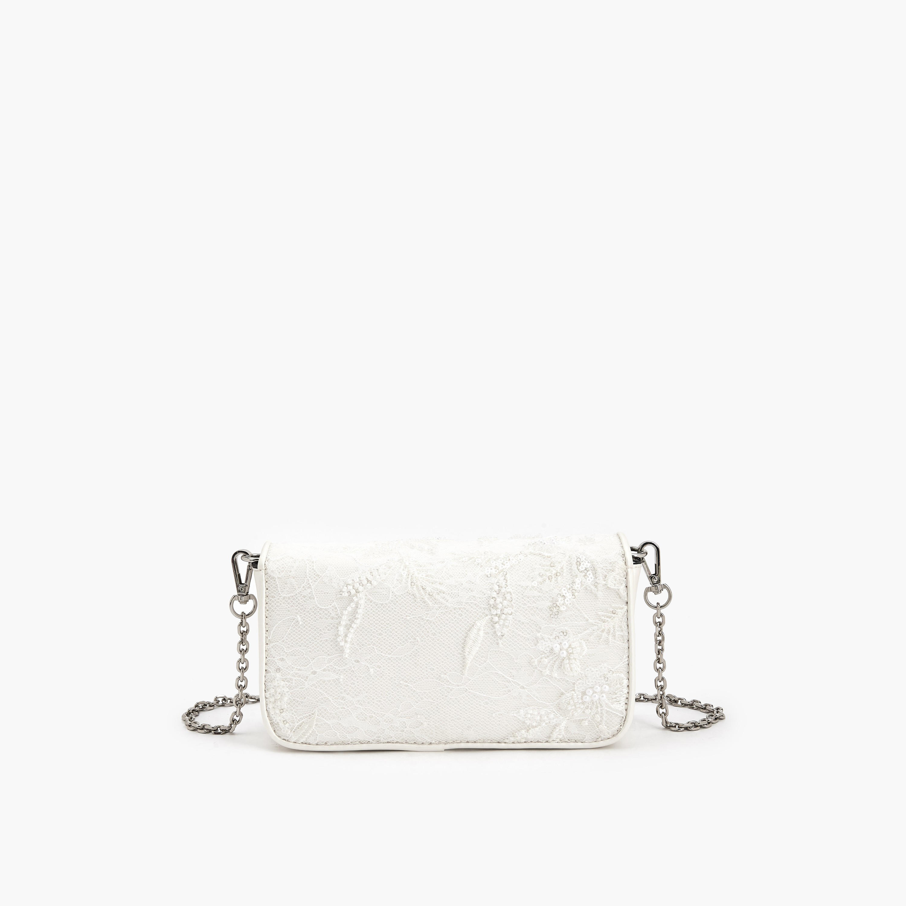 Celeste Lace Embroidered Crossbody Bag with Chain Strap-women-bagsandwallets-handbags-image-6