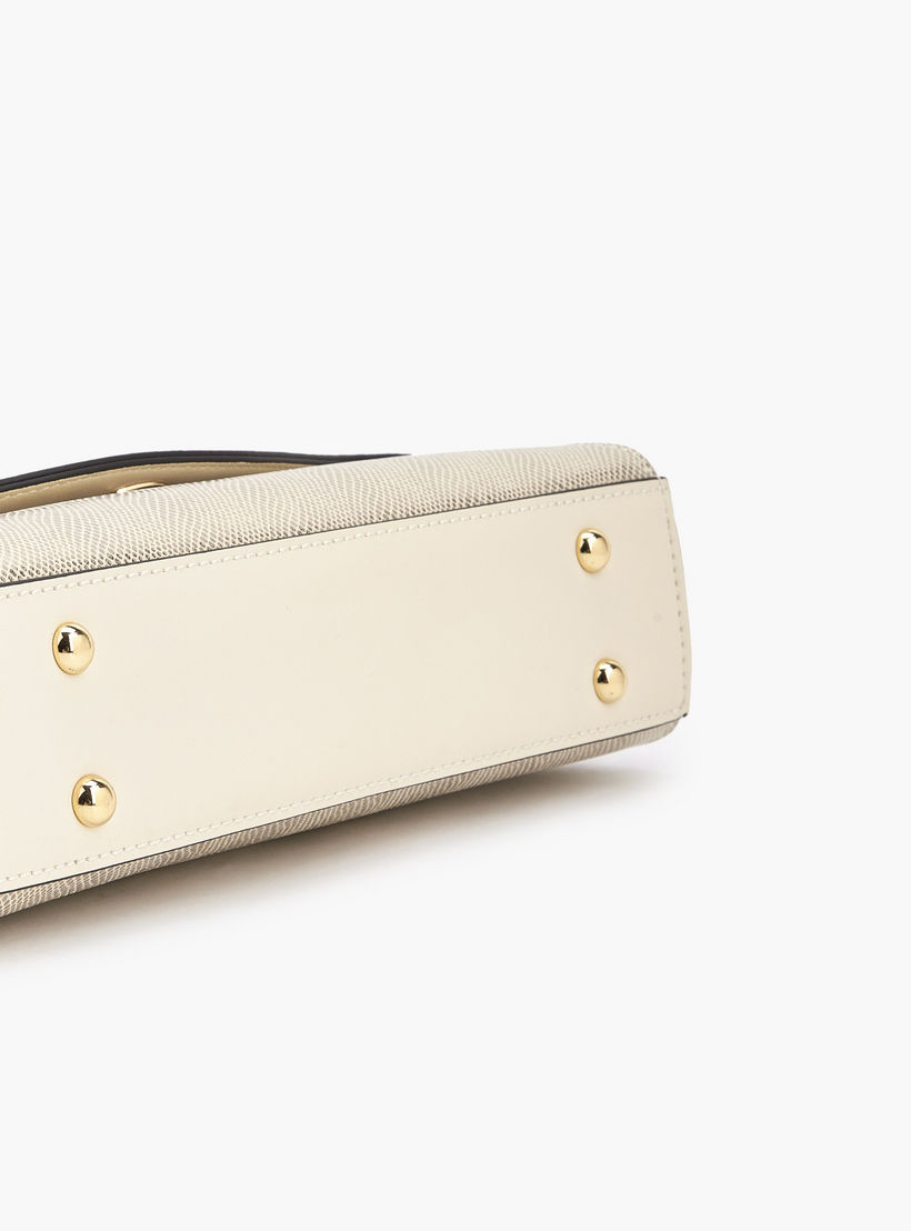Celeste Metallic Textured Clutch with Chain Strap-women-bagsandwallets-handbags-image-6