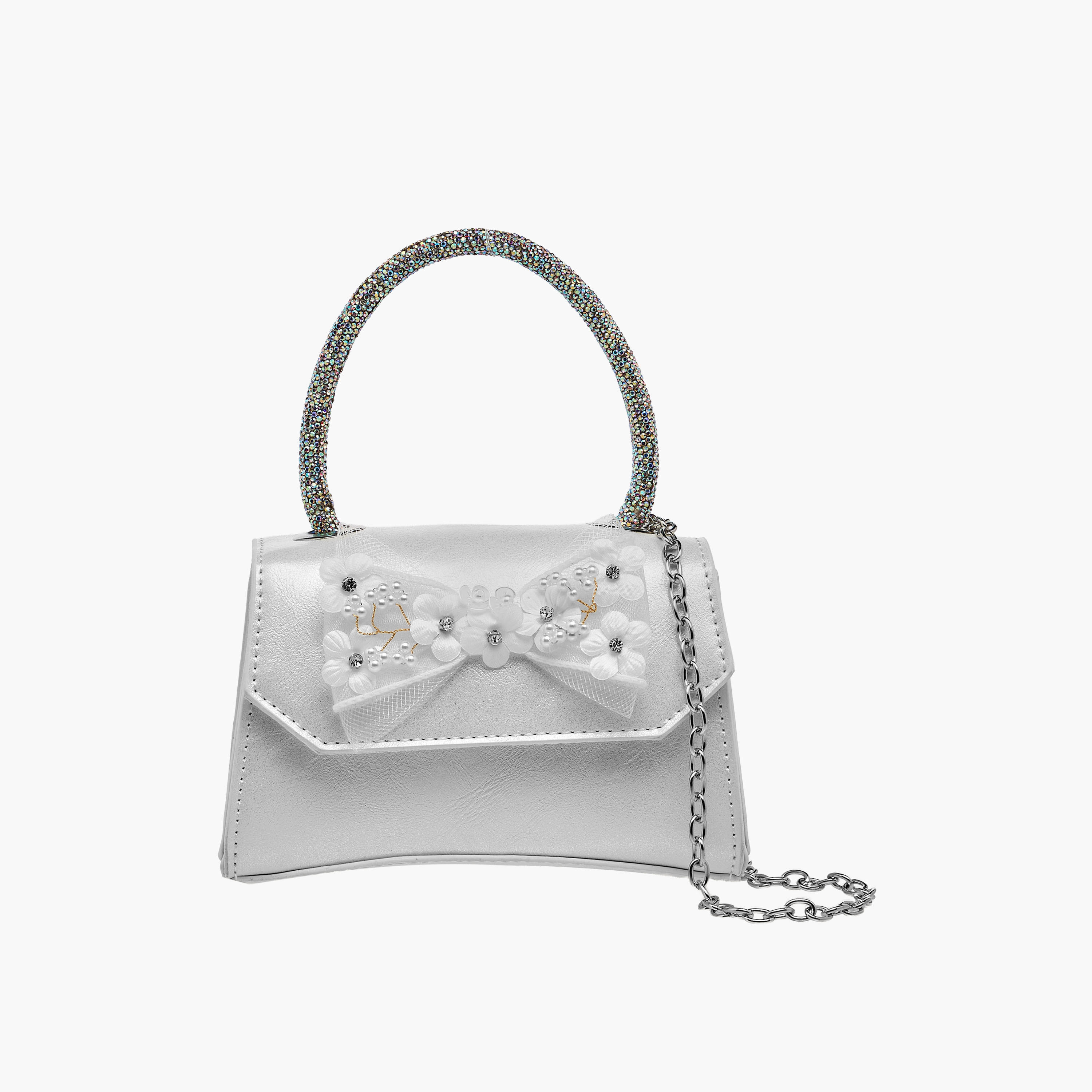 Celeste Bow Applique Crossbody Bag with Embellished Handle-girls-accessories-bags-image-1