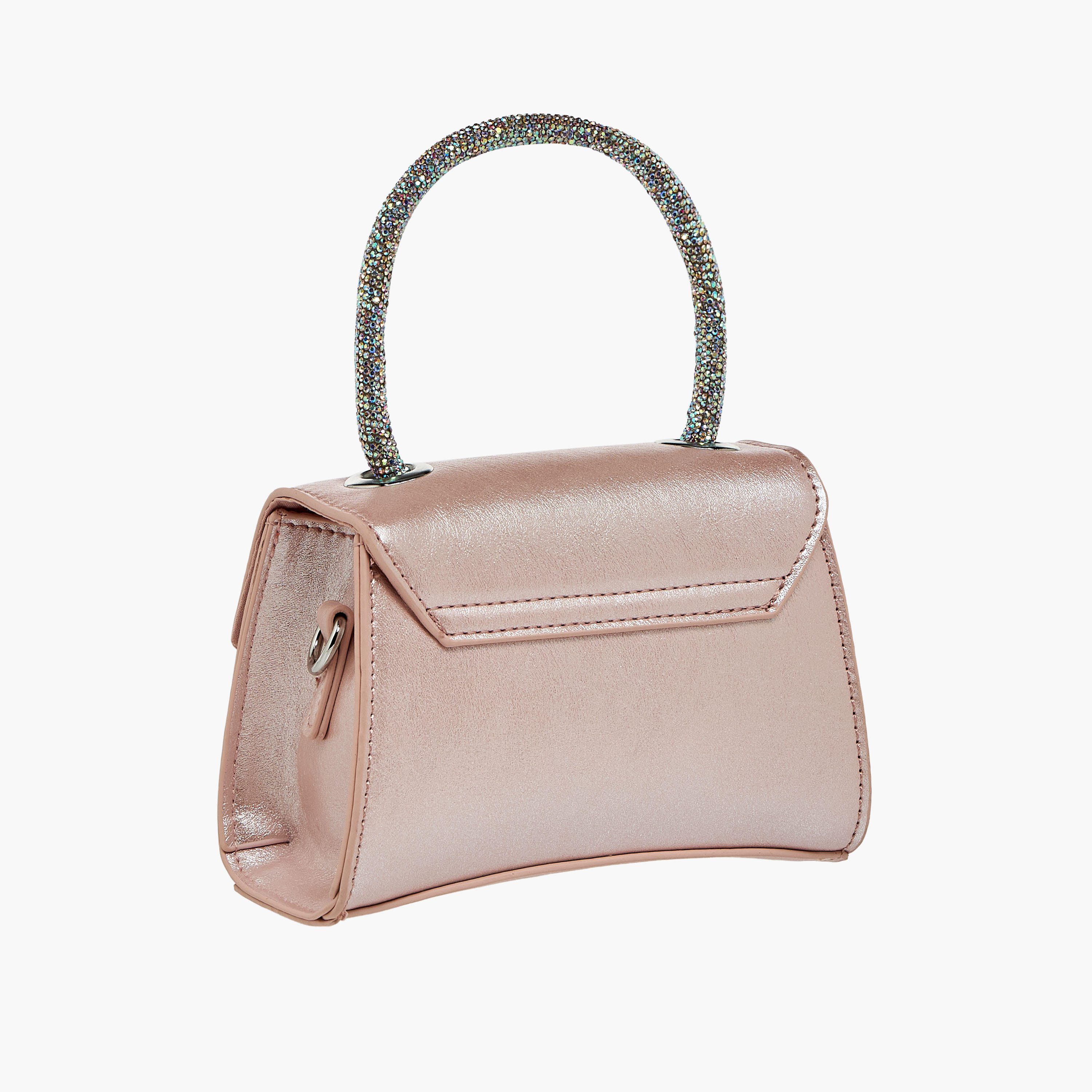 Celeste Bow Embellished Crossbody Bag with Chain Strap-girls-accessories-bags-image-4