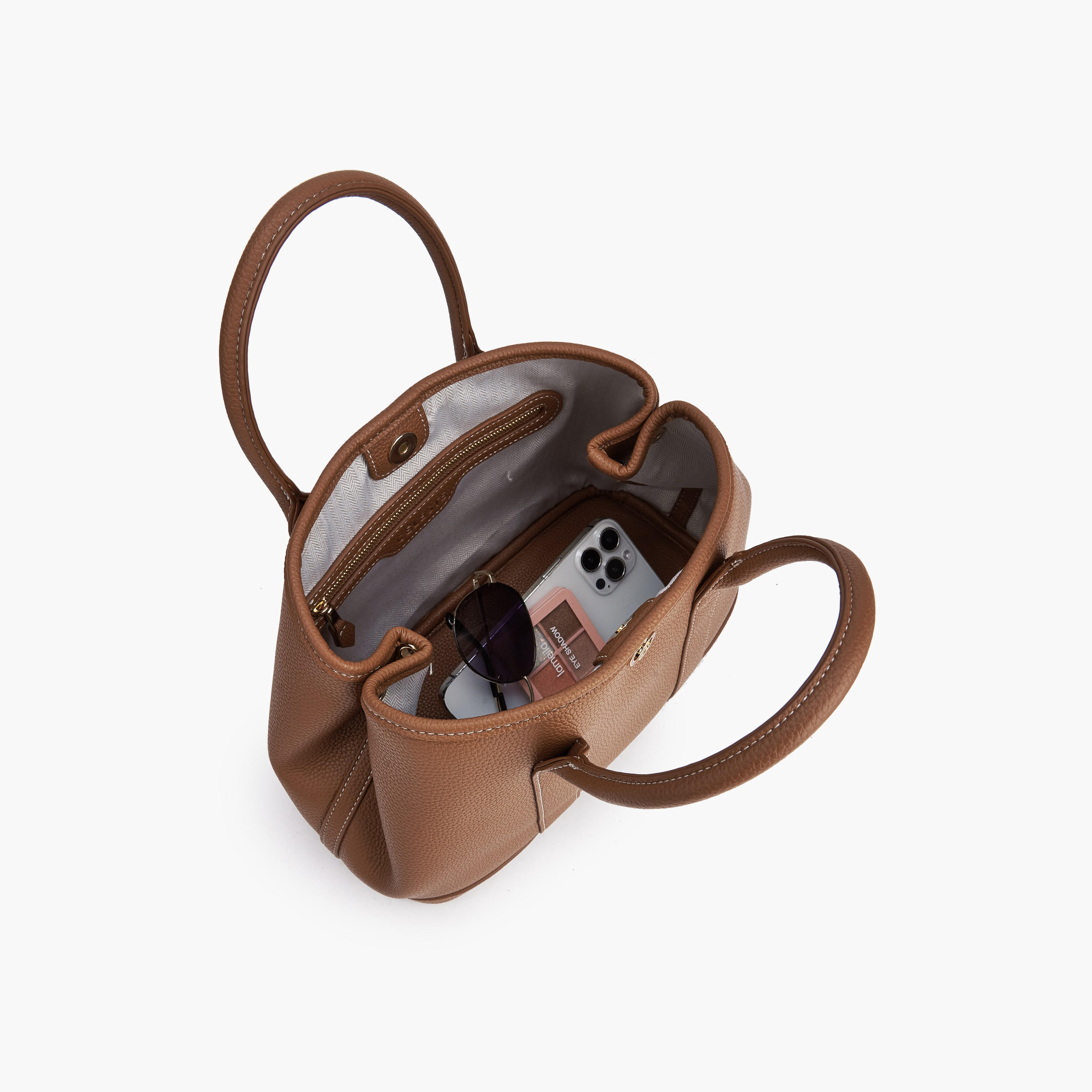 Celeste Laser Cut Tote Bag with Detachable Strap-women-bagsandwallets-handbags-image-7
