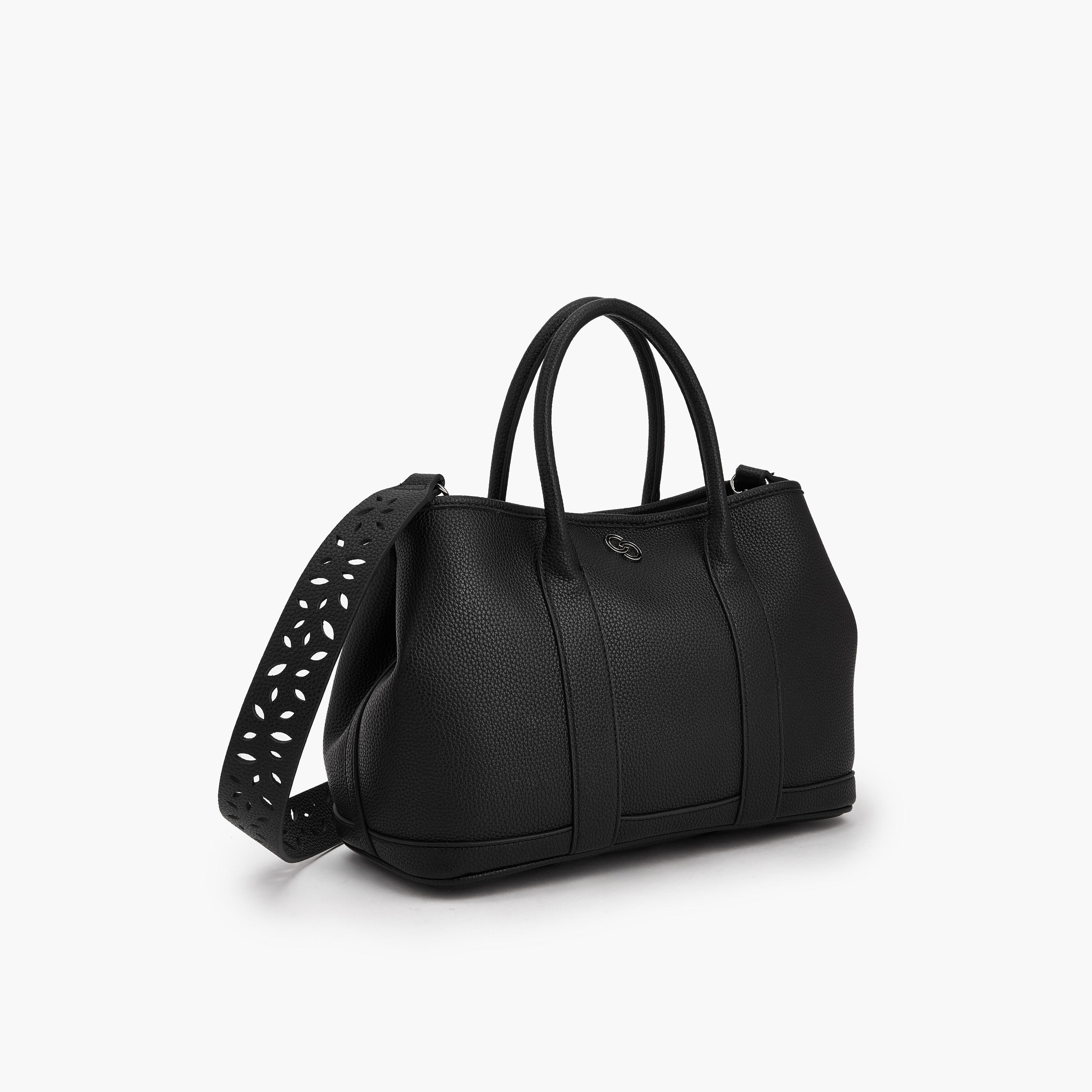 شنطة توتي مفرّغة بالليزر مع حزام قابل للفصل من سيليست-women-bagsandwallets-handbags-image-4
