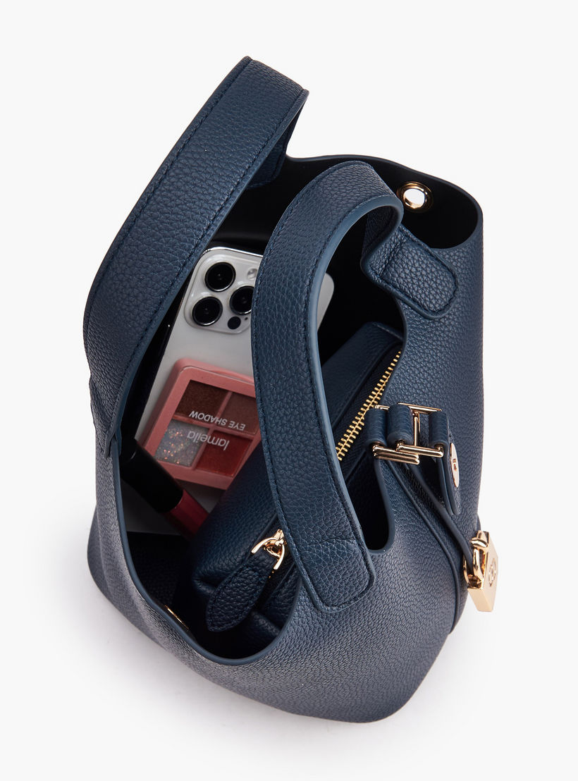 شنطة باكيت بارزة الملمس مع شنطة صغيرة من سيليست-women-bagsandwallets-handbags-image-4